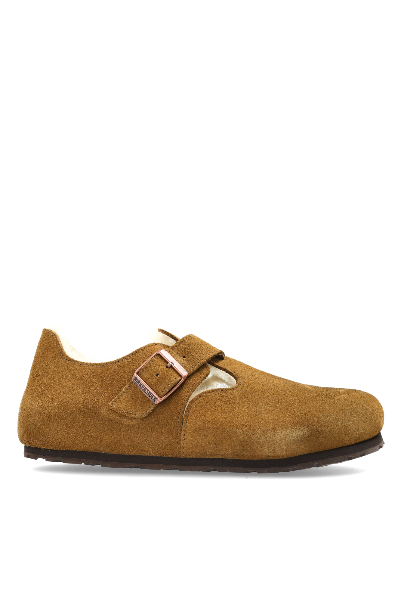 Birkenstock Zamszowe Buty `London`, Mężczyźni, Brązowy
