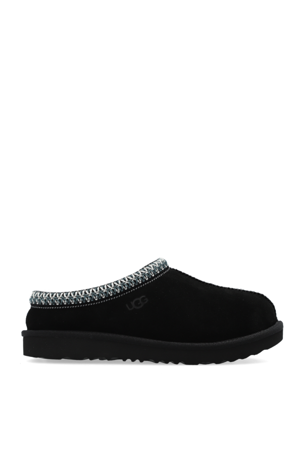UGG Kids Zamszowe Klapki ‘Tasman II’, Unisex, Czarny