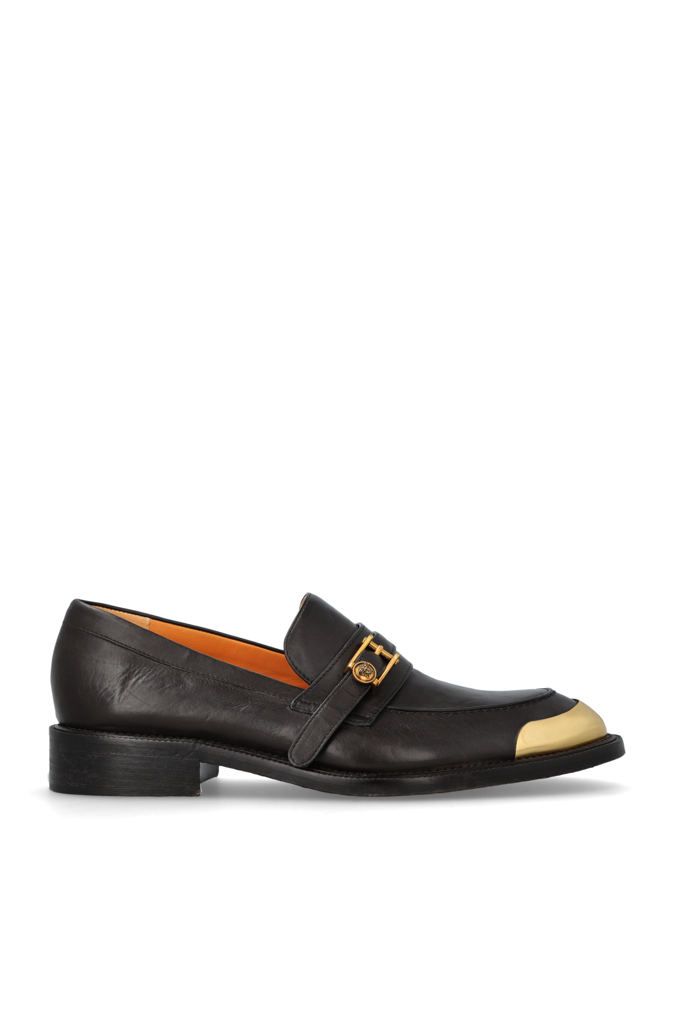 Versace Skórzane Buty `Primo`, Mężczyźni, Brązowy