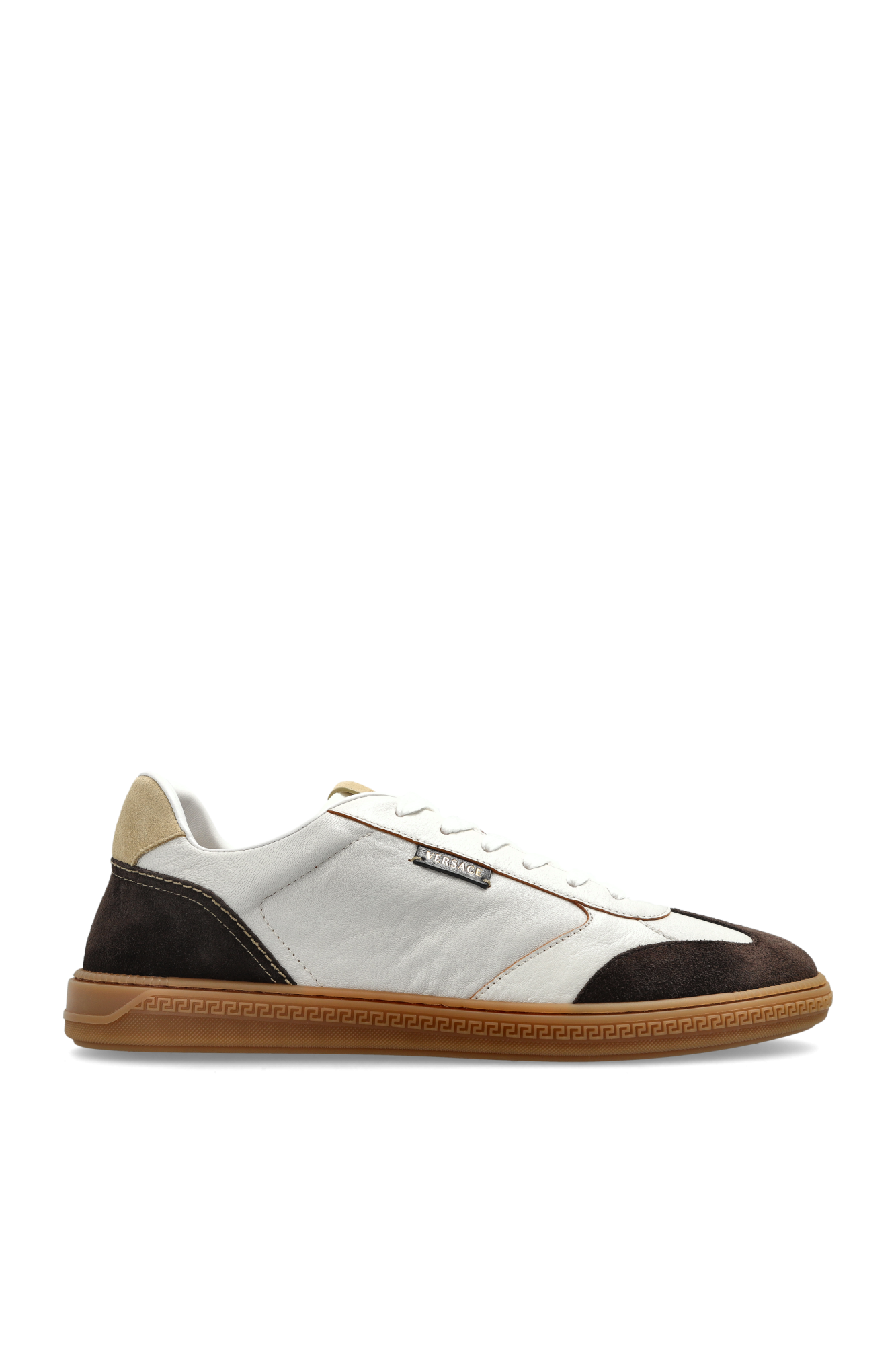 Versace Buty Sportowe `Greca`, Mężczyźni, Szary