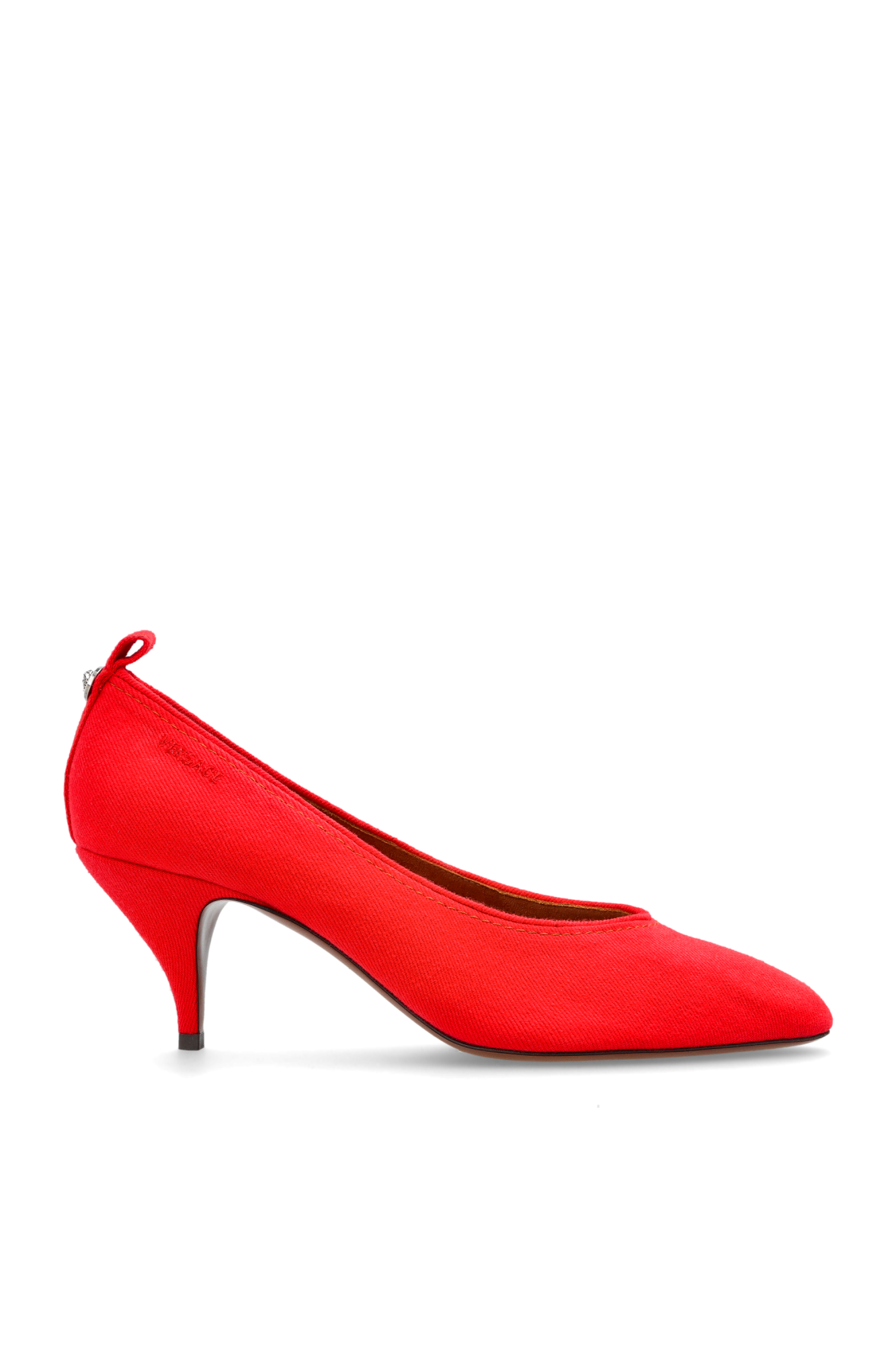 Versace Buty Na Obcasie `Tina`, Kobiety, Czerwony