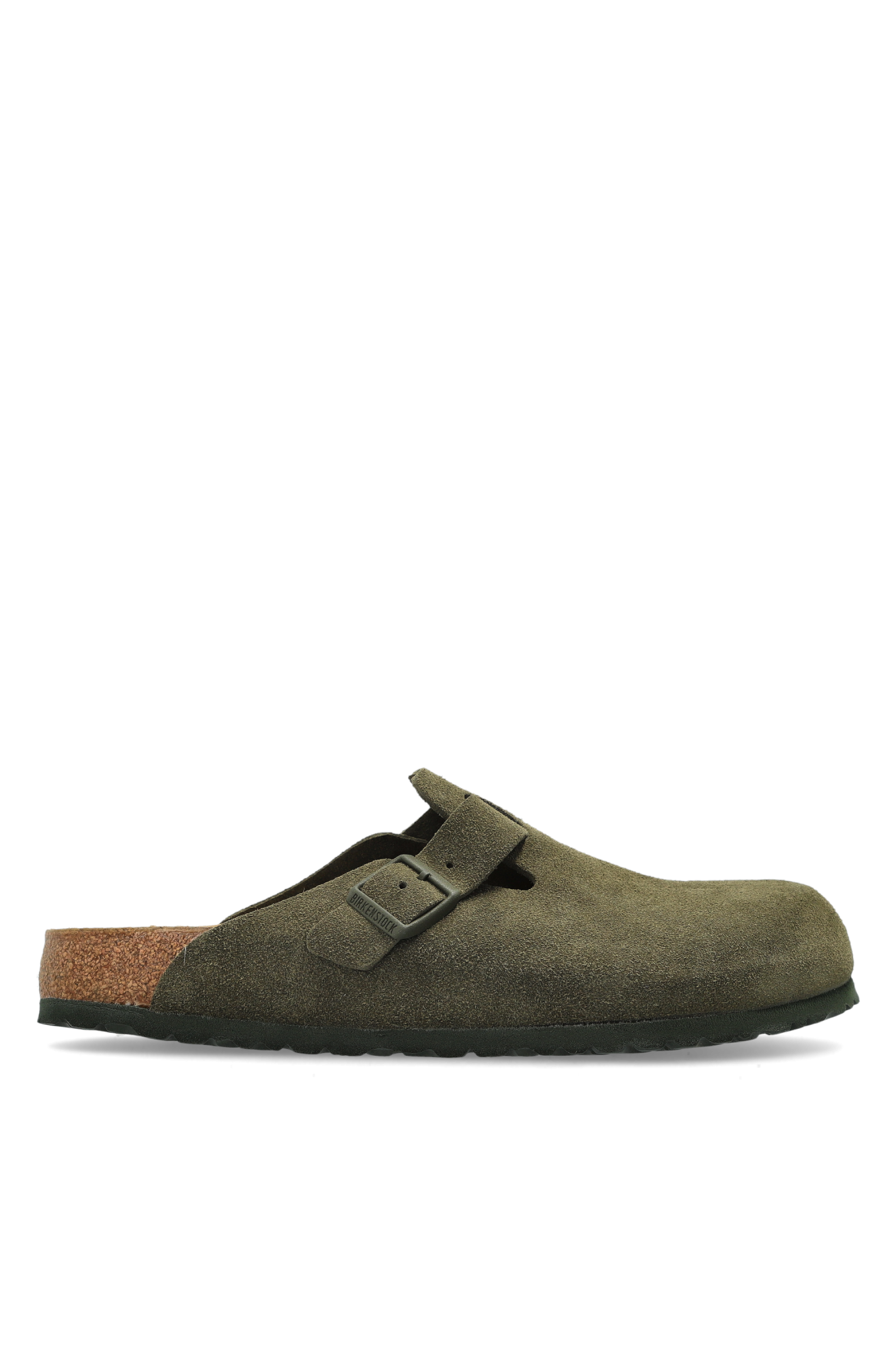 Birkenstock Klapki ‘Boston’, Mężczyźni, Zielony