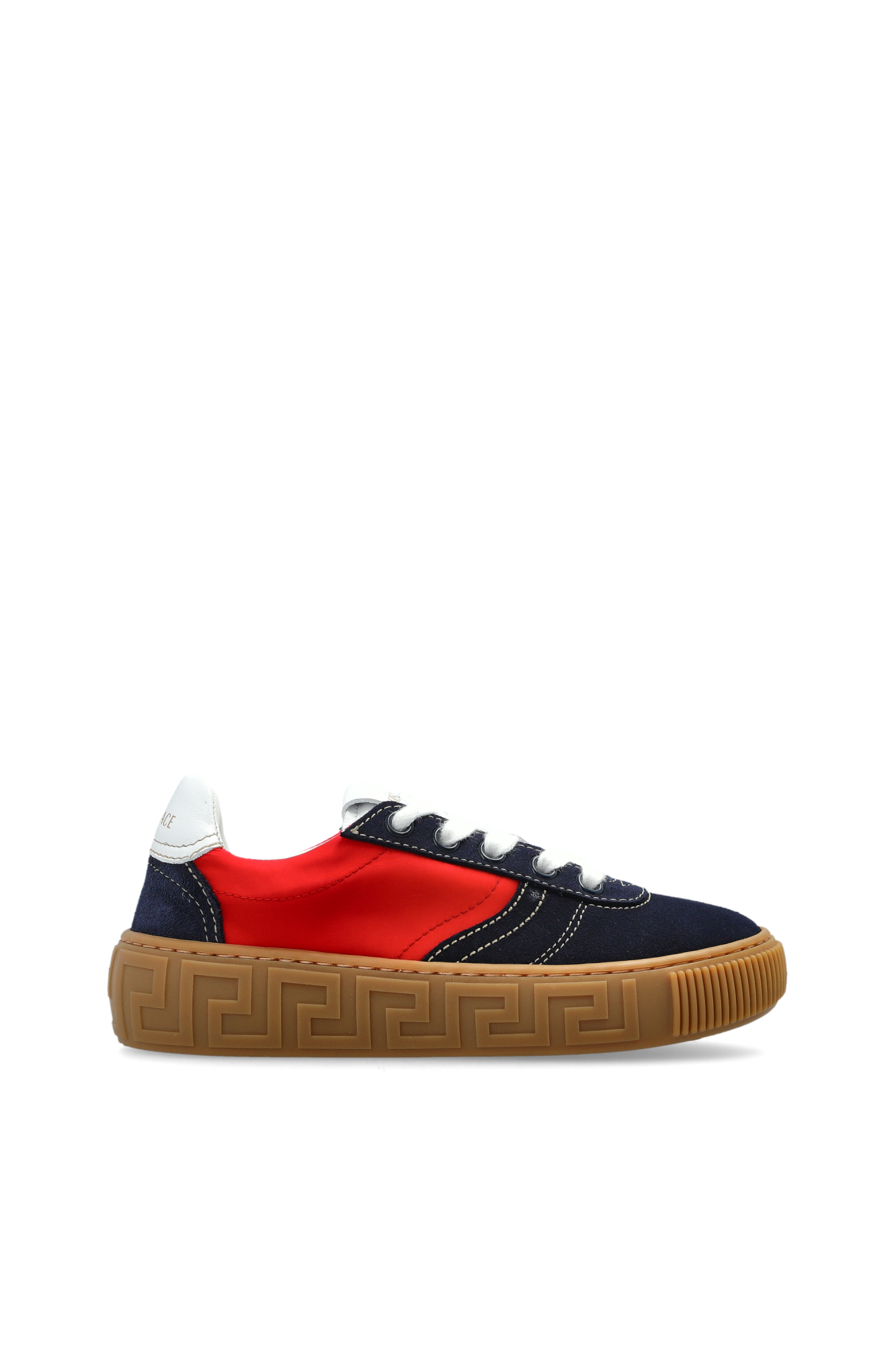 Versace Kids Buty Sportowe Z Logo, Unisex, Granatowy