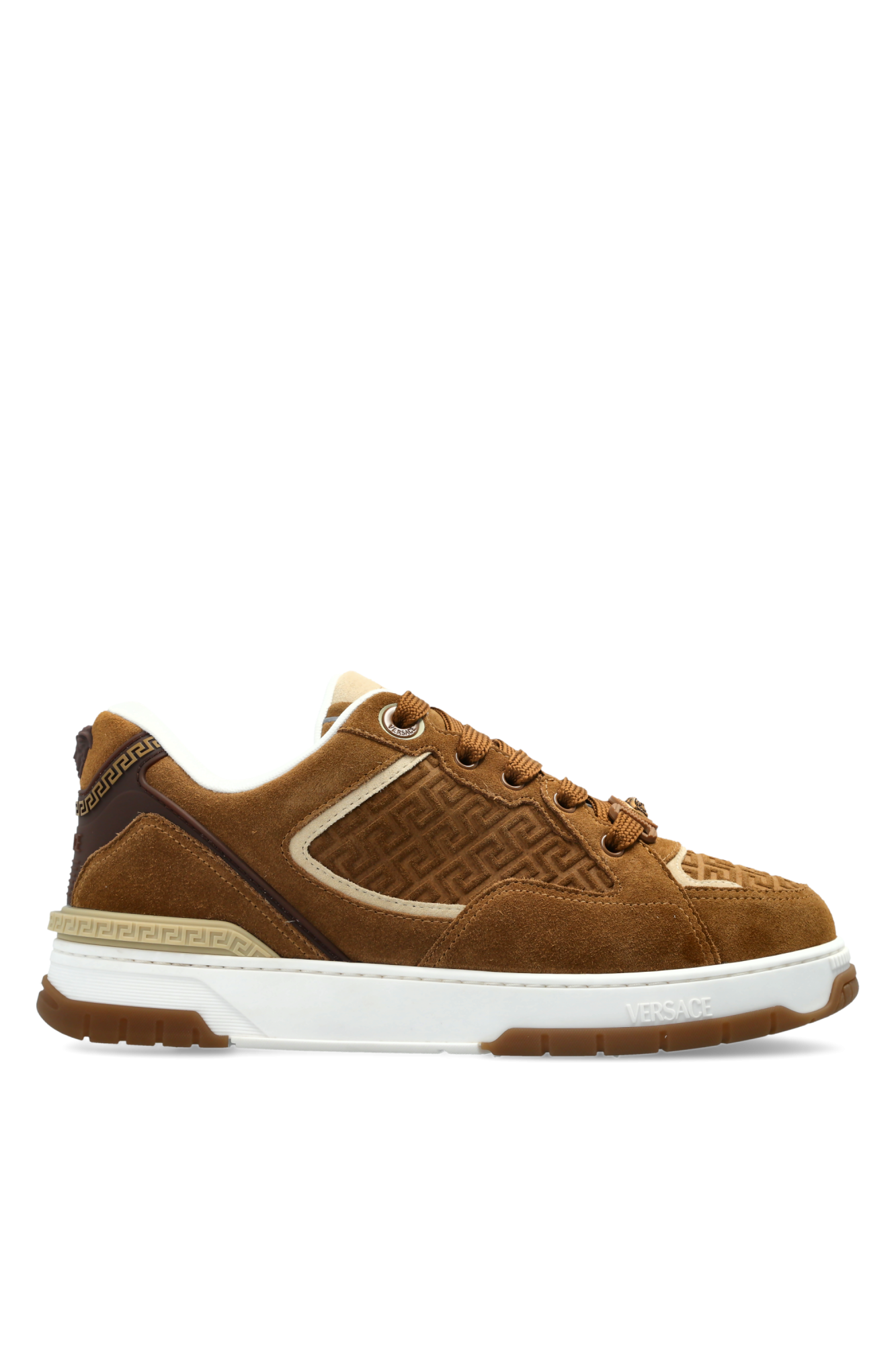 Versace Buty Sportowe `Biggie Basket`, Mężczyźni, Brązowy