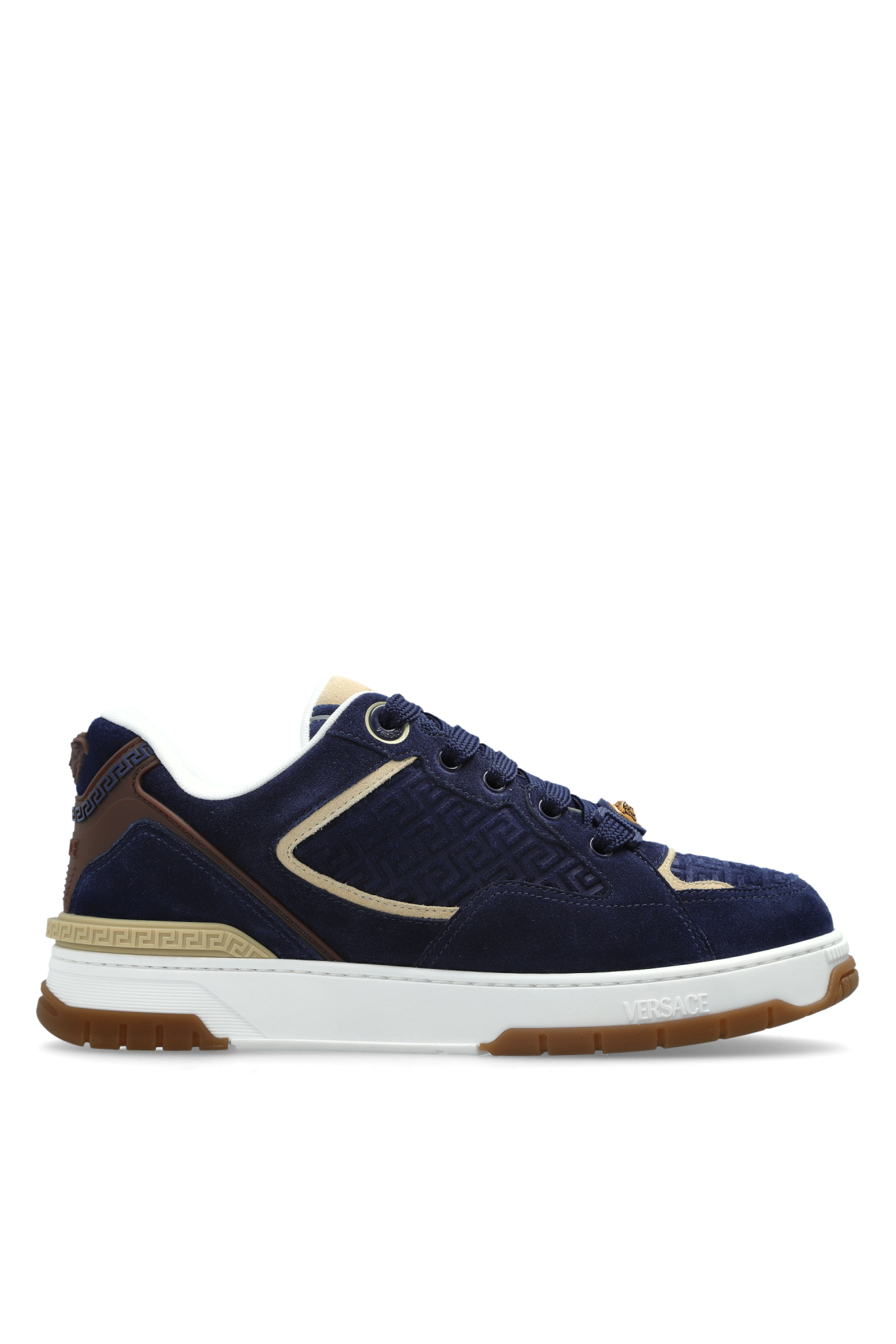 Versace Buty Sportowe `Biggie Basket`, Mężczyźni, Granatowy