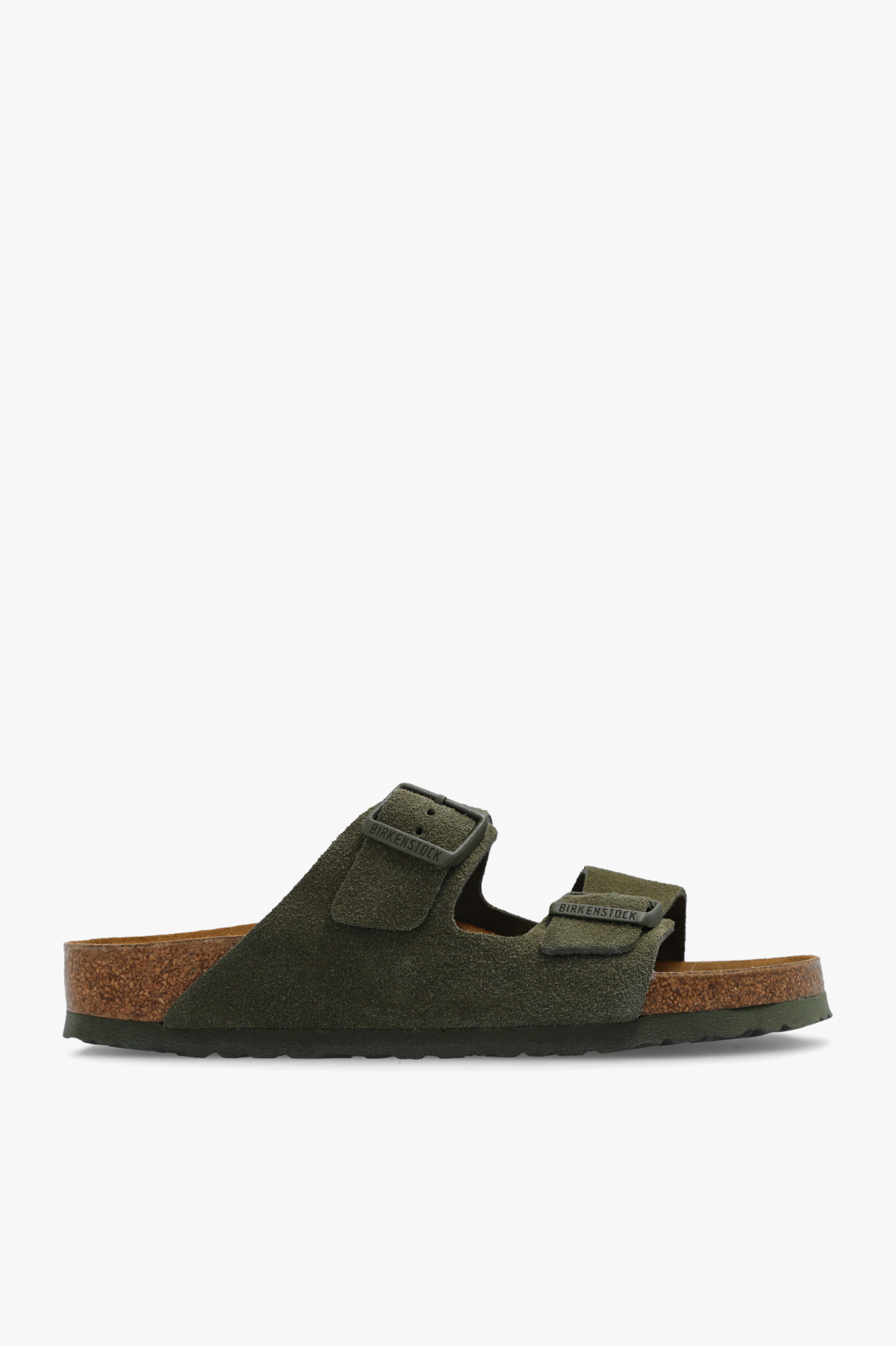 Birkenstock Klapki ‘Arizona BS’, Mężczyźni, Zielony