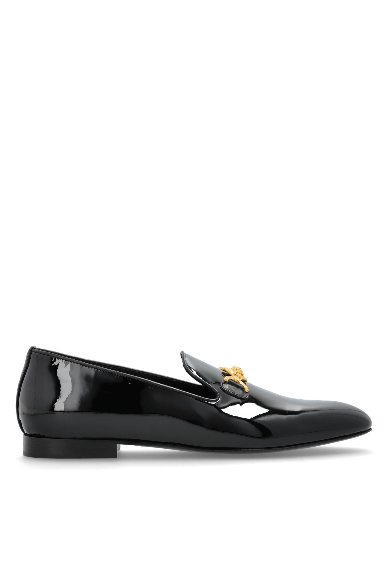 Versace Skórzane Buty ‘Gala’, Mężczyźni, Czarny
