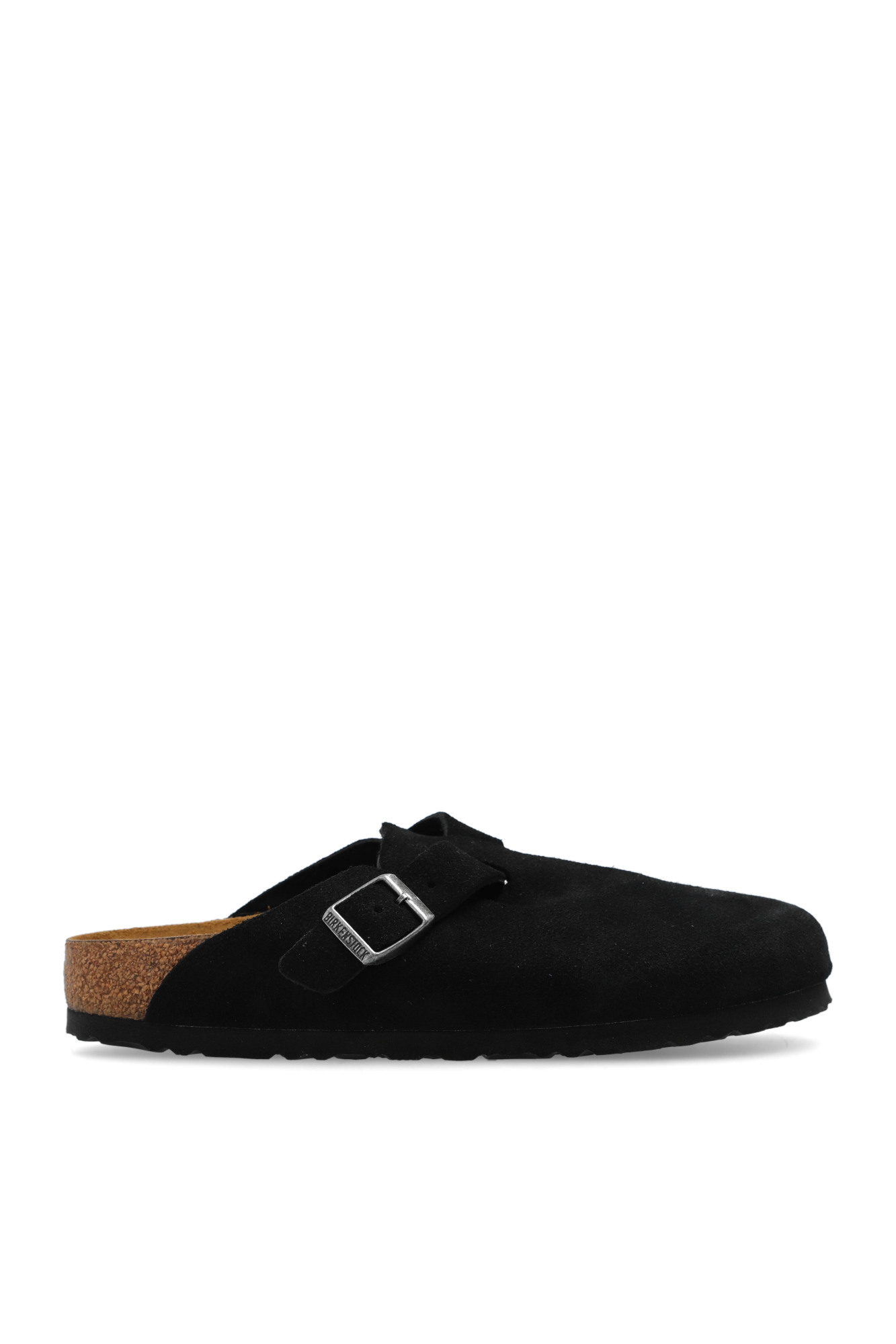 Birkenstock Klapki ‘Boston BS’, Kobiety, Czarny