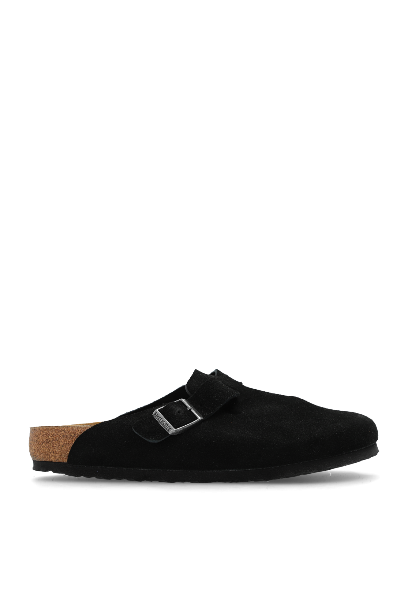 Birkenstock Klapki ‘Boston BS’, Mężczyźni, Czarny