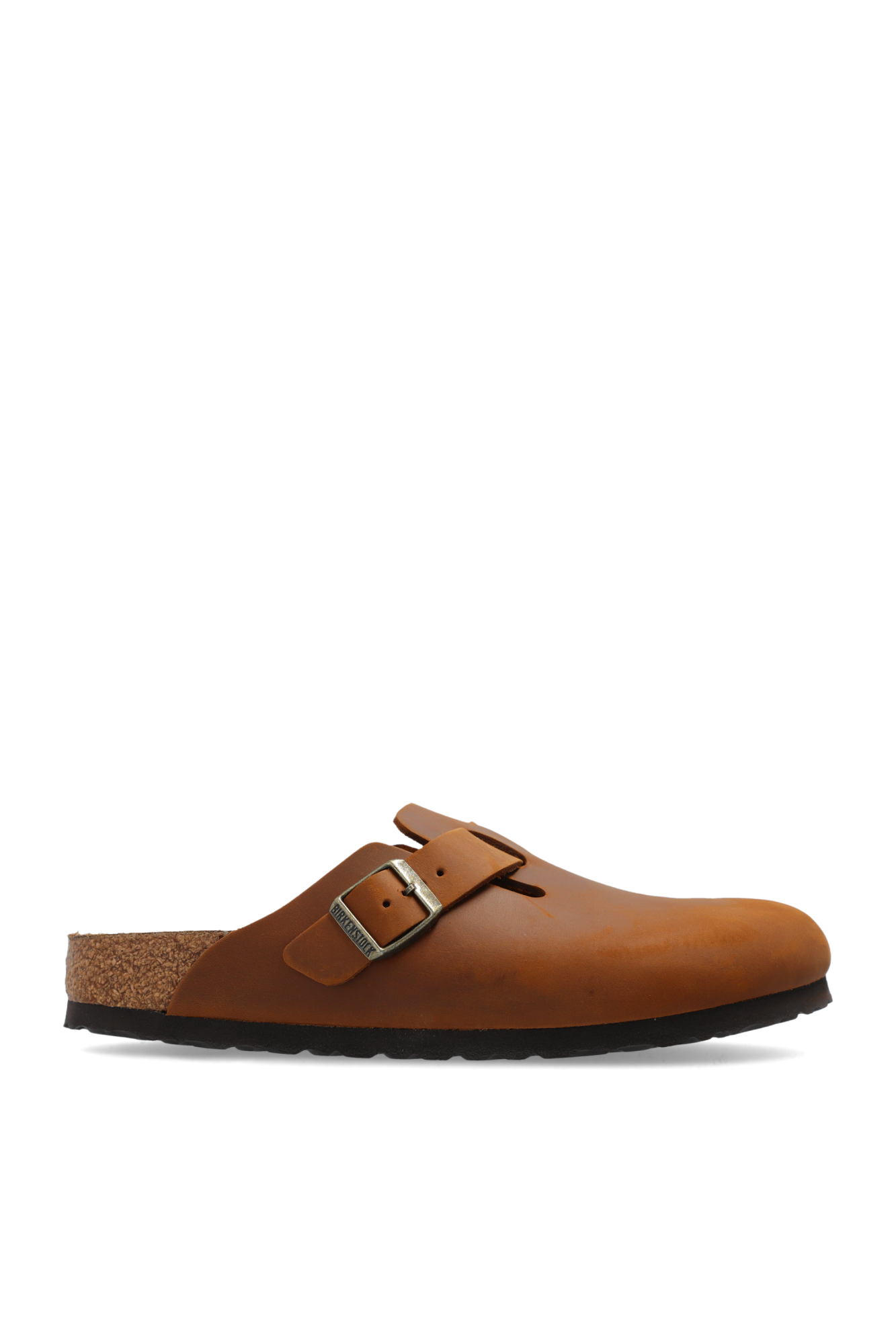 Birkenstock Klapki ‘Boston BS’, Kobiety, Brązowy