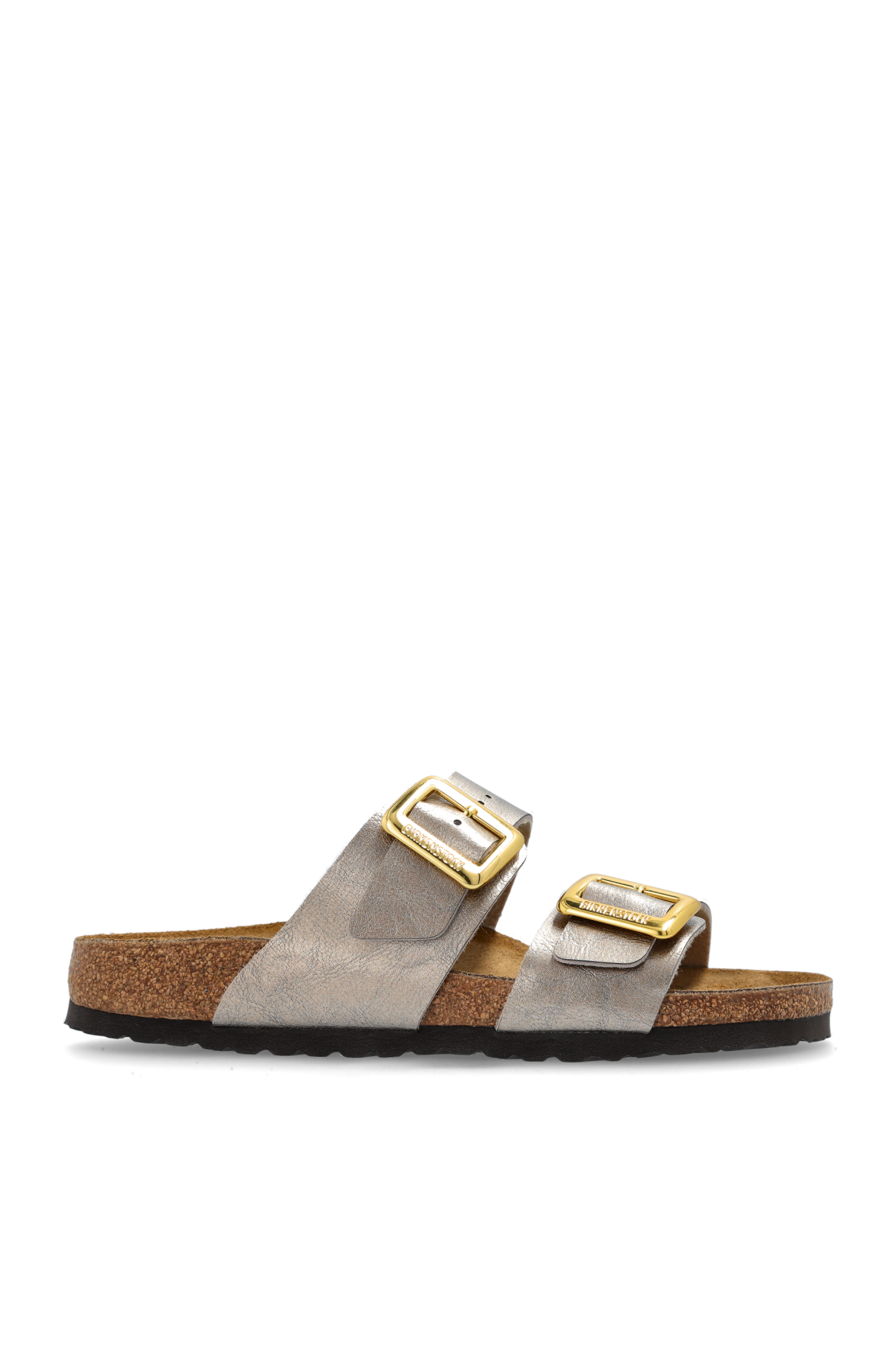 Birkenstock Klapki `Sydney Cushion Buckle`, Kobiety, Złoty