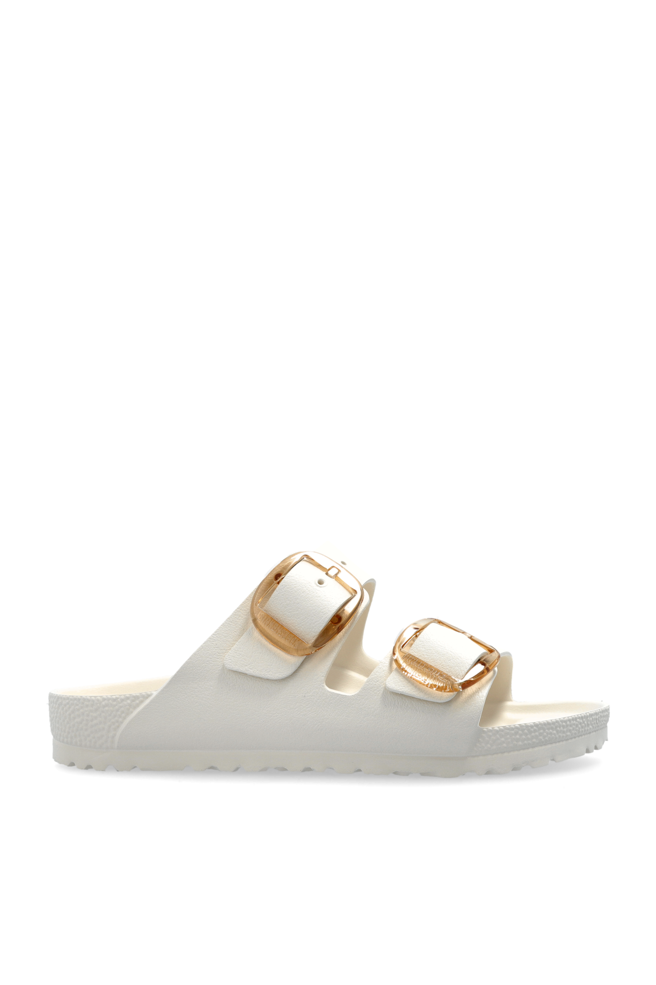 Birkenstock Klapki ‘Arizona Big Buckle EVA’, Kobiety, Kremowy