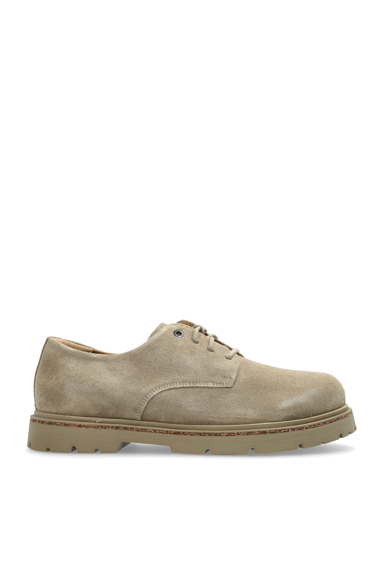 Birkenstock Zamszowe Buty `Gighwood Lace Low`, Mężczyźni, Szary