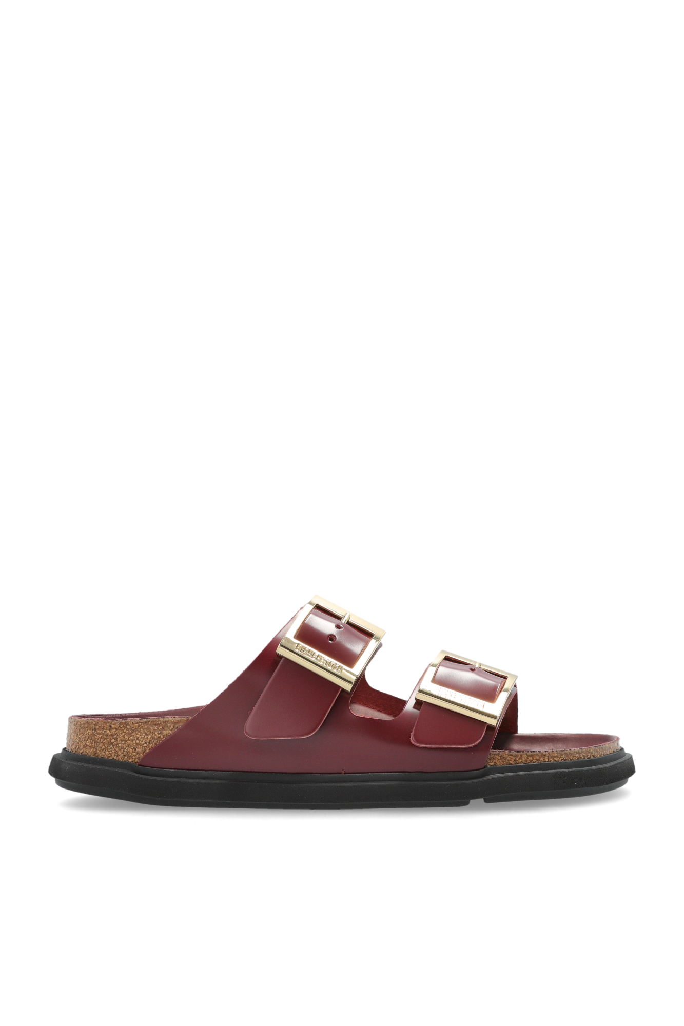 Birkenstock Klapki ‘Arizona Droplet Buckle’, Kobiety, Brązowy