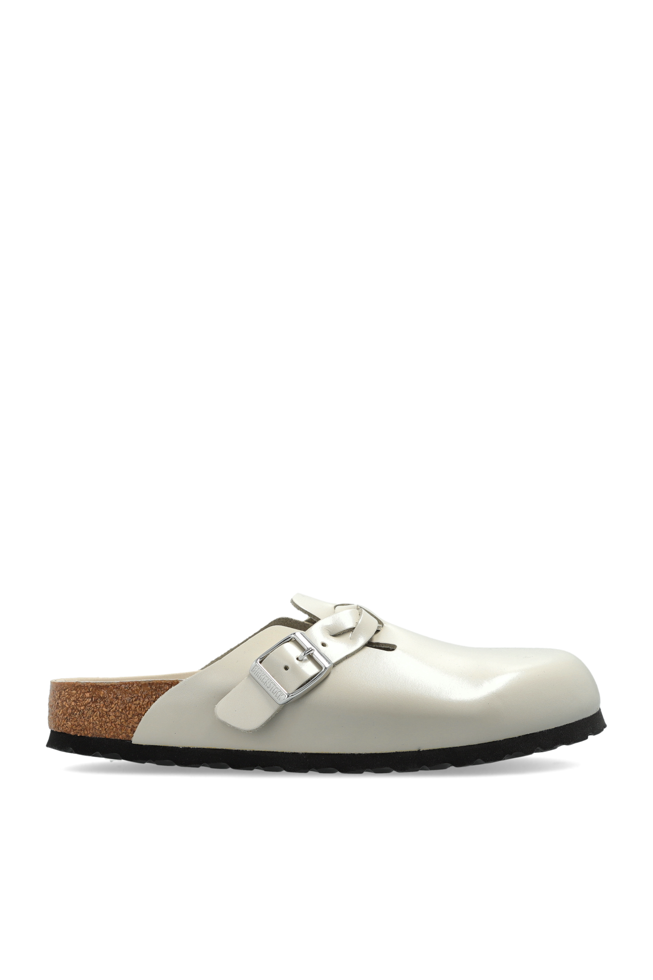 Birkenstock Klapki `Boston Braided`, Kobiety, Kremowy