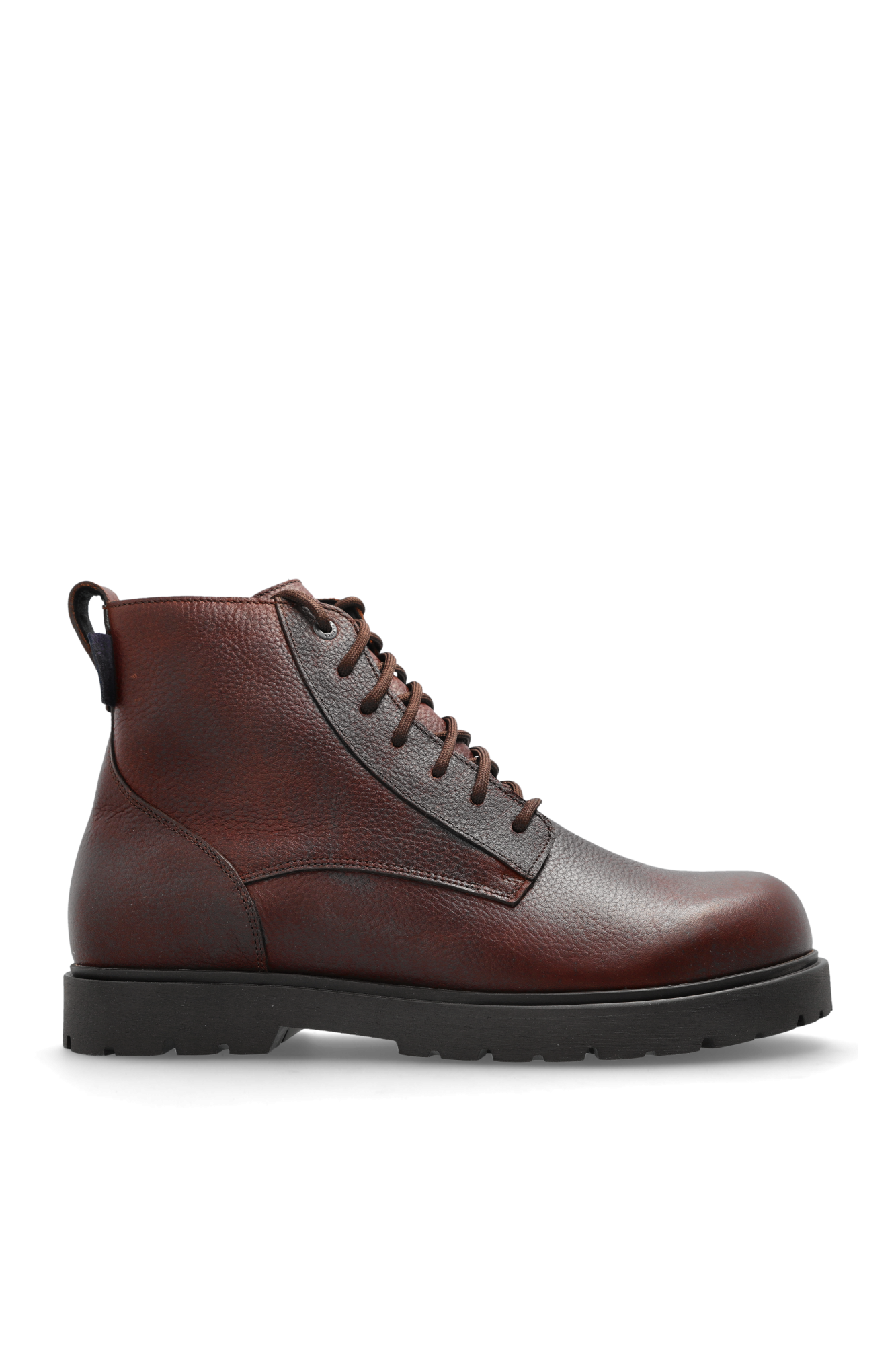 Birkenstock Skórzane Buty `HIGHWOOD LACE MID WATERPROOF`, Mężczyźni, Brązowy