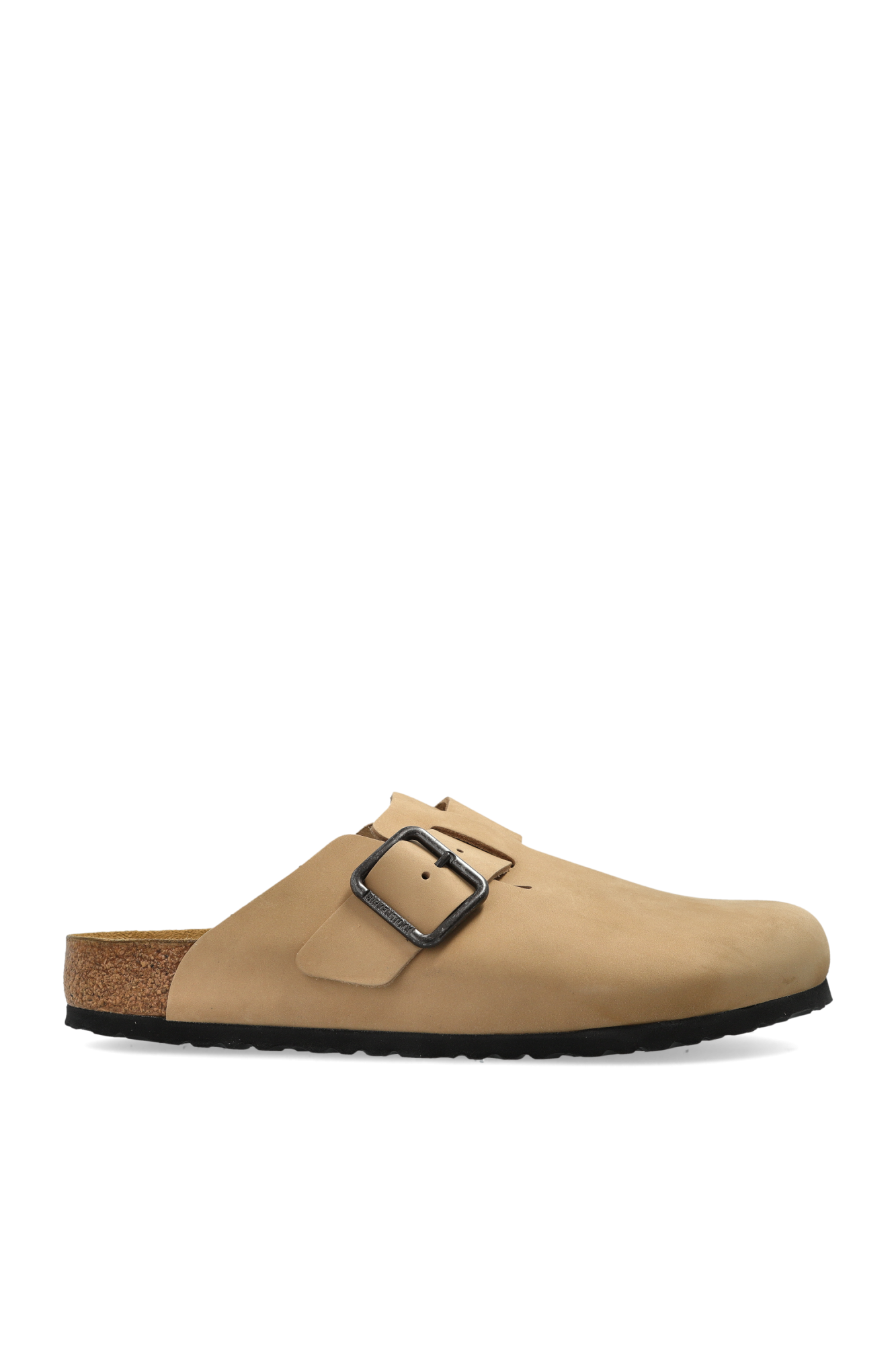 Birkenstock Klapki ‘Boston Wire Buckle’, Mężczyźni, Beżowy