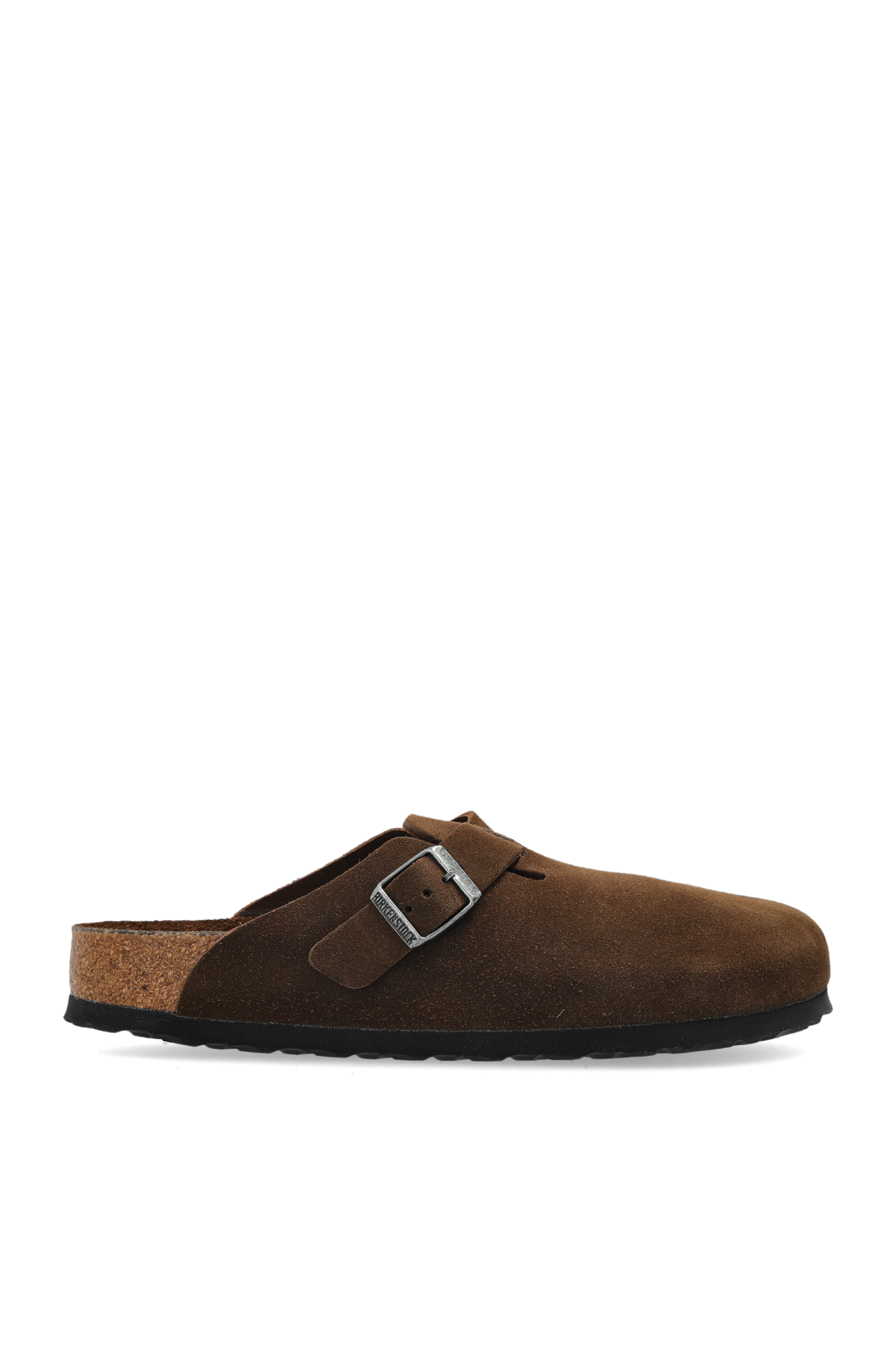 Birkenstock Klapki ‘Boston BS’, Mężczyźni, Brązowy