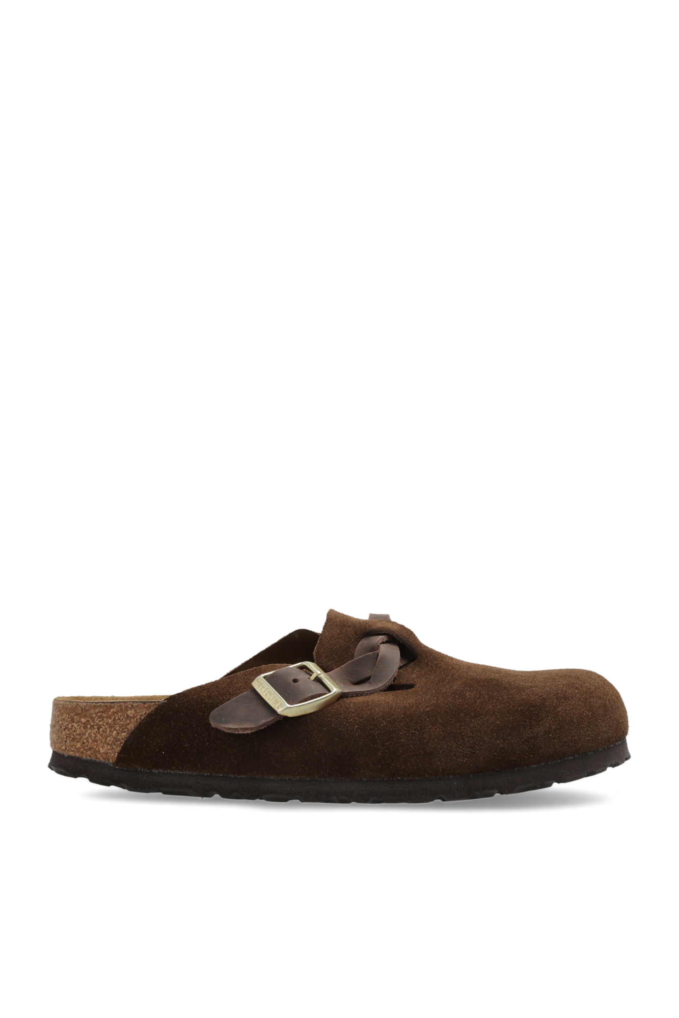 Birkenstock Klapki `Boston Braided`, Kobiety, Brązowy