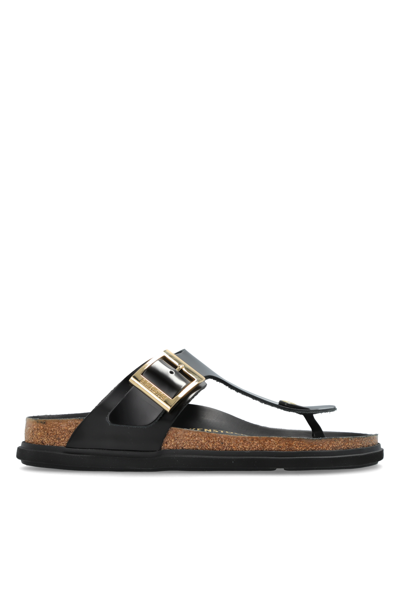 Birkenstock Klapki ‘Gizeh Droplet Buckle Cupsole’, Kobiety, Czarny