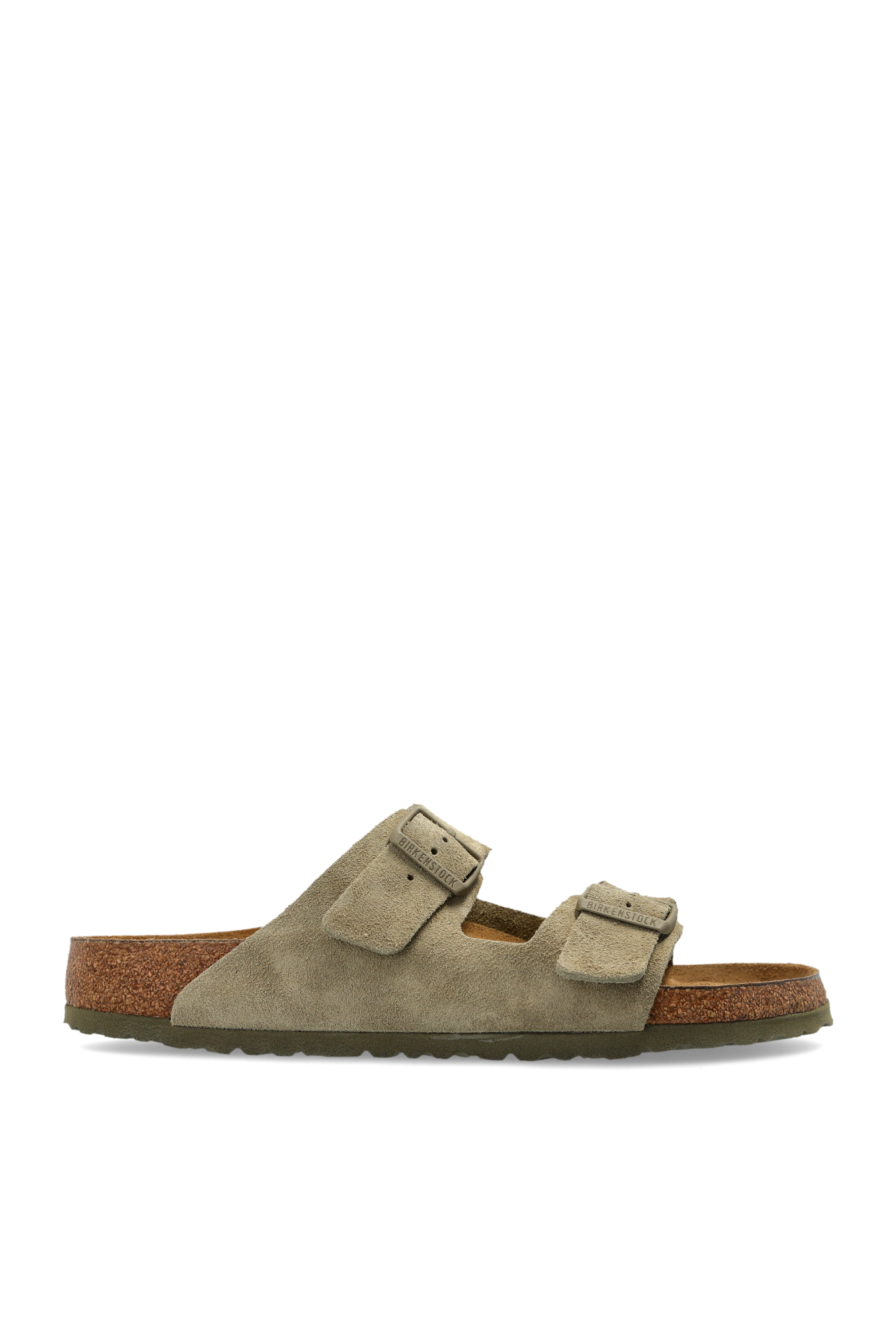Birkenstock Klapki ‘Arizona BS’, Mężczyźni, Zielony