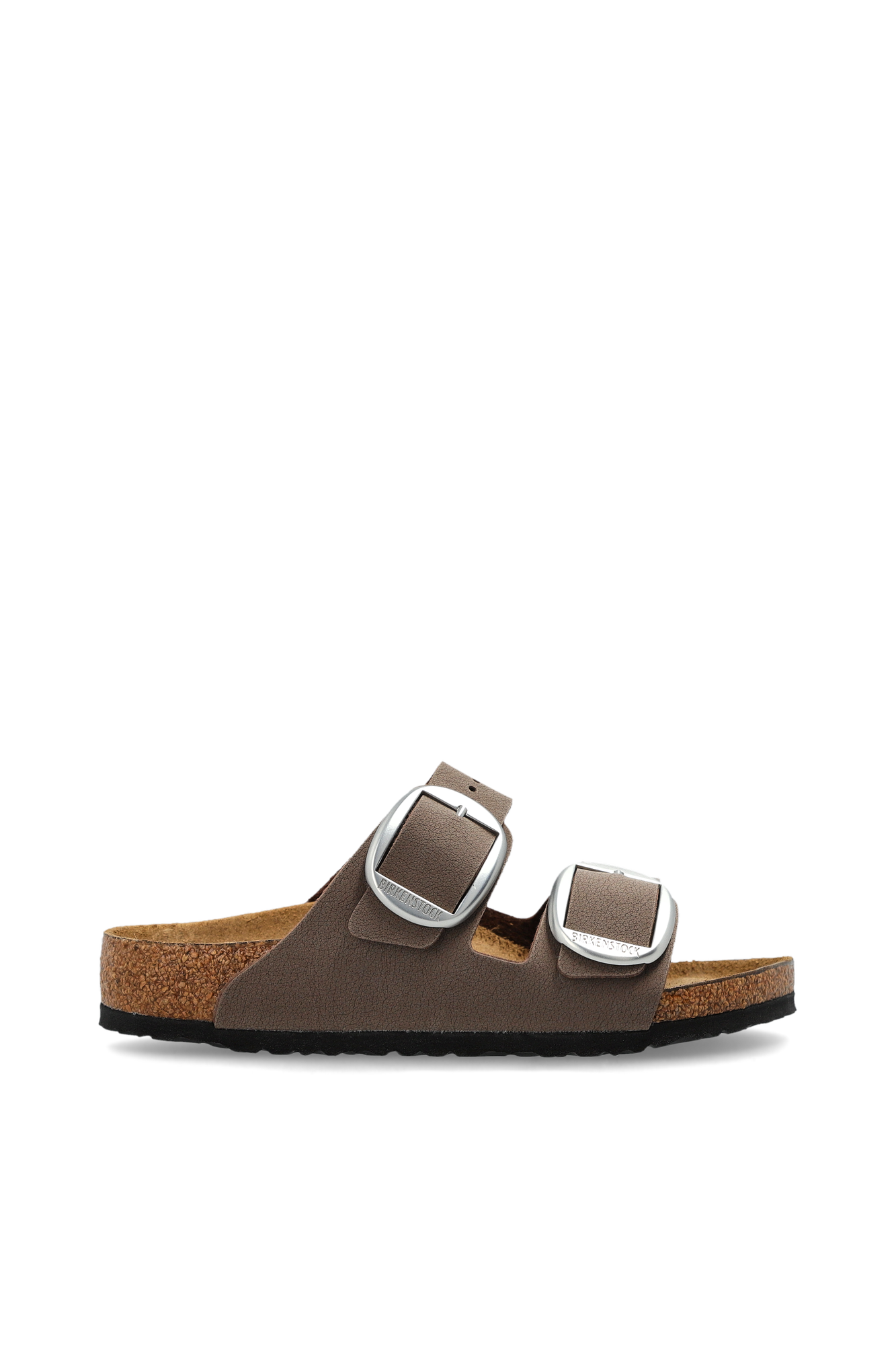 Birkenstock Kids Klapki ‘Arizona Big Buckle’, Unisex, Brązowy