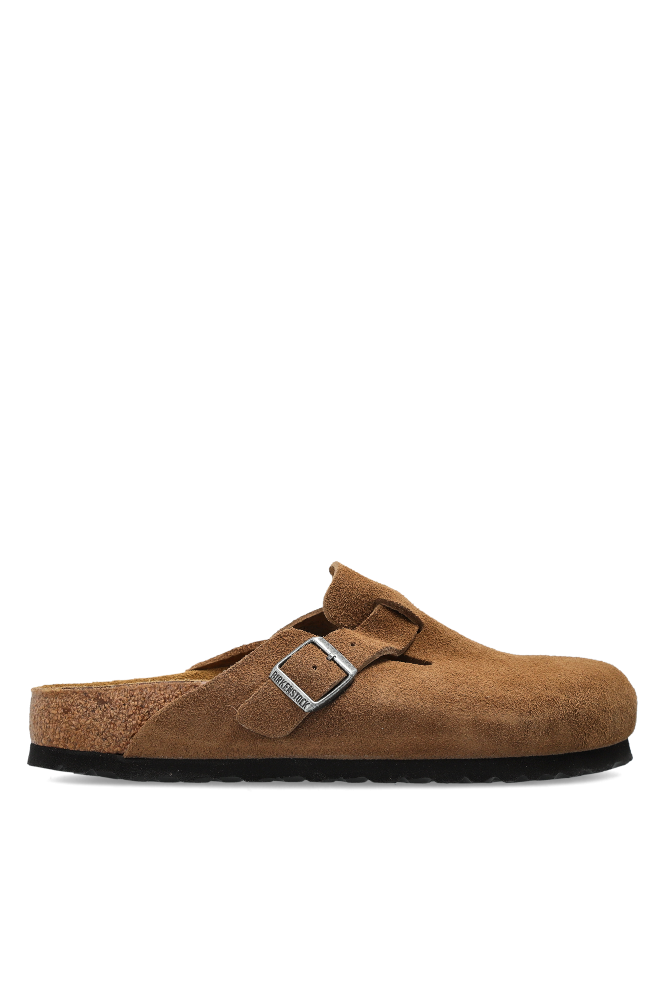 Birkenstock Klapki ‘Boston’, Kobiety, Brązowy