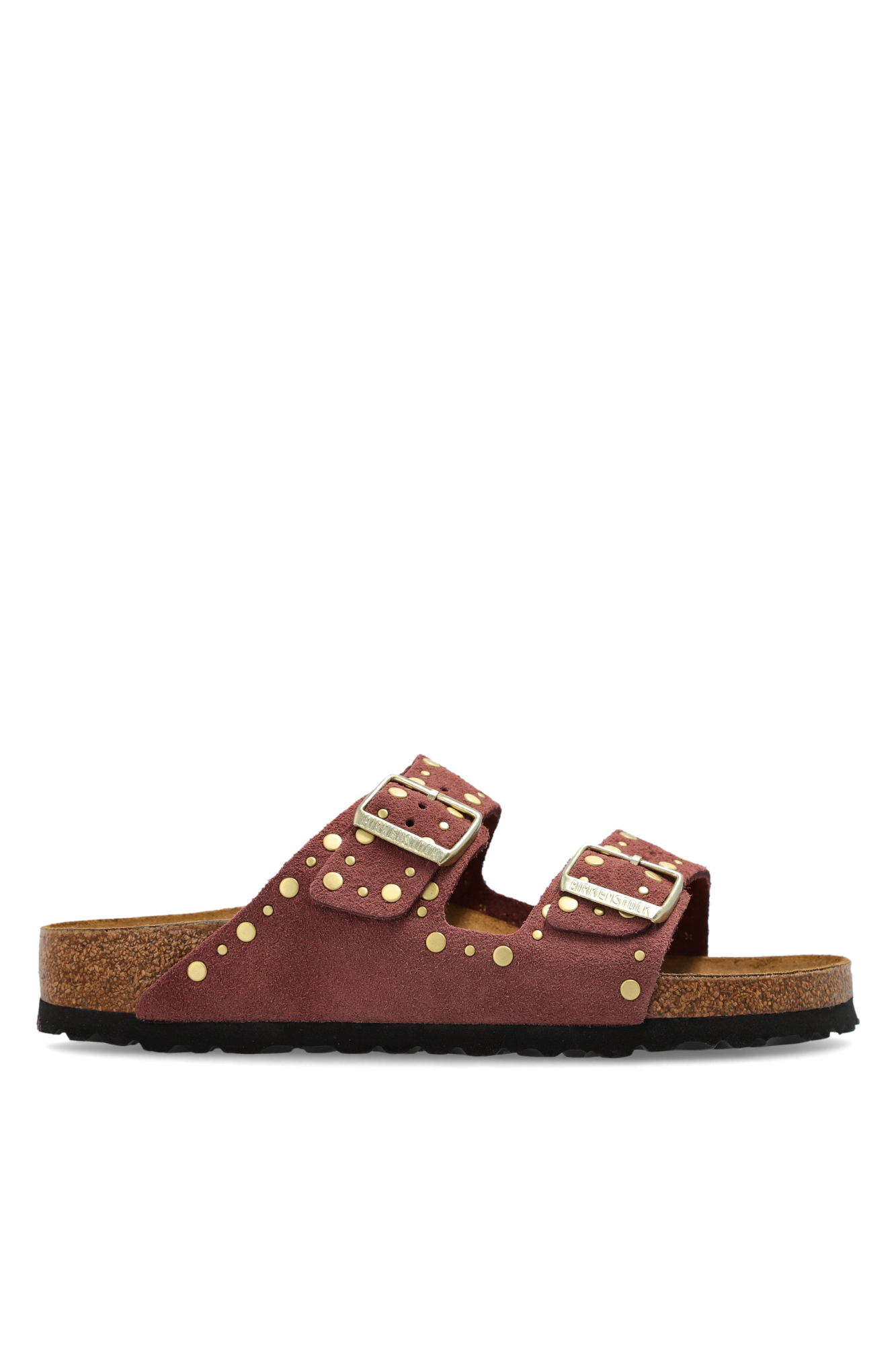 Birkenstock Klapki ‘Arizona Rivet Border’, Kobiety, Różowy