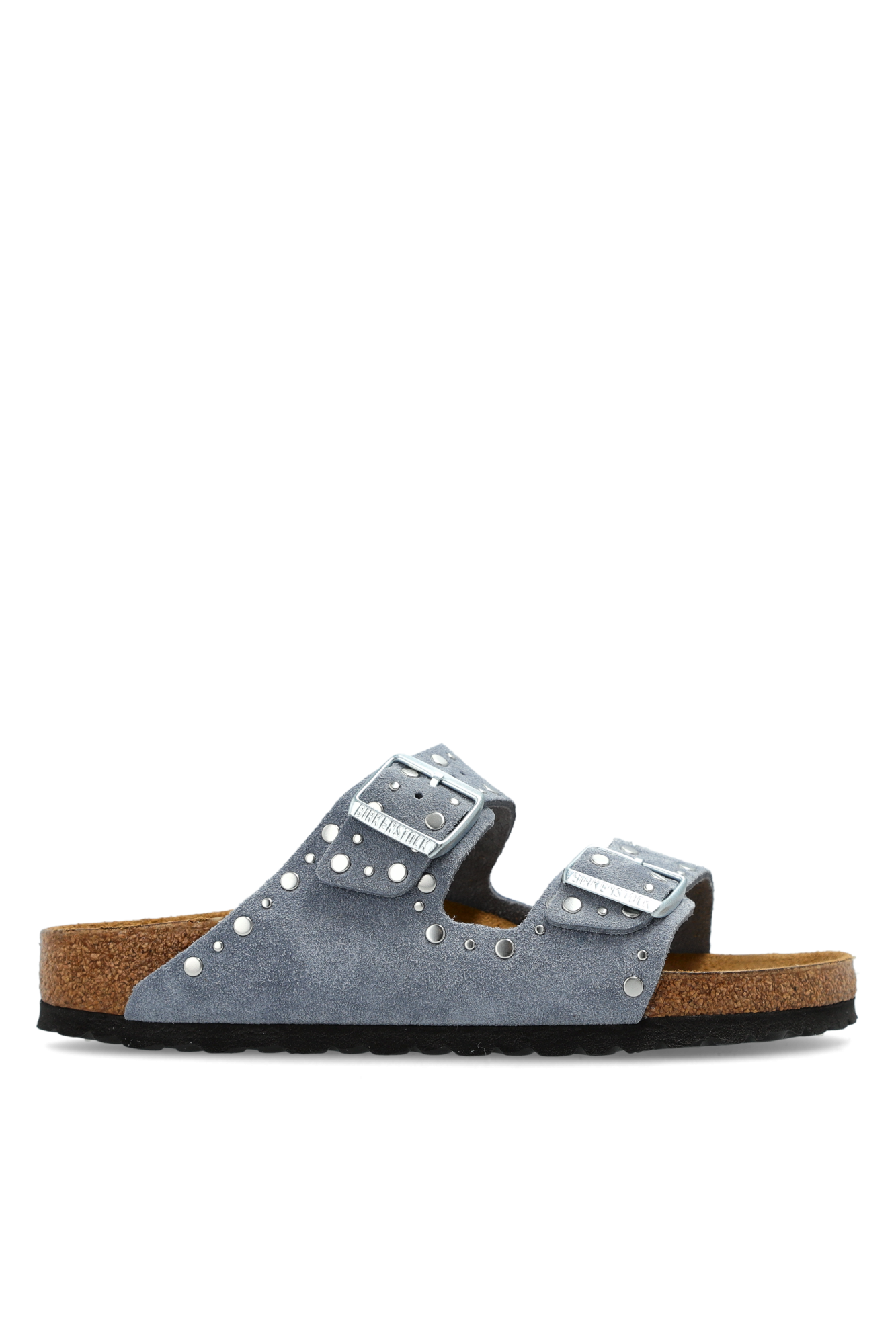 Birkenstock Klapki ‘Arizona Rivet Border’, Kobiety, Niebieski