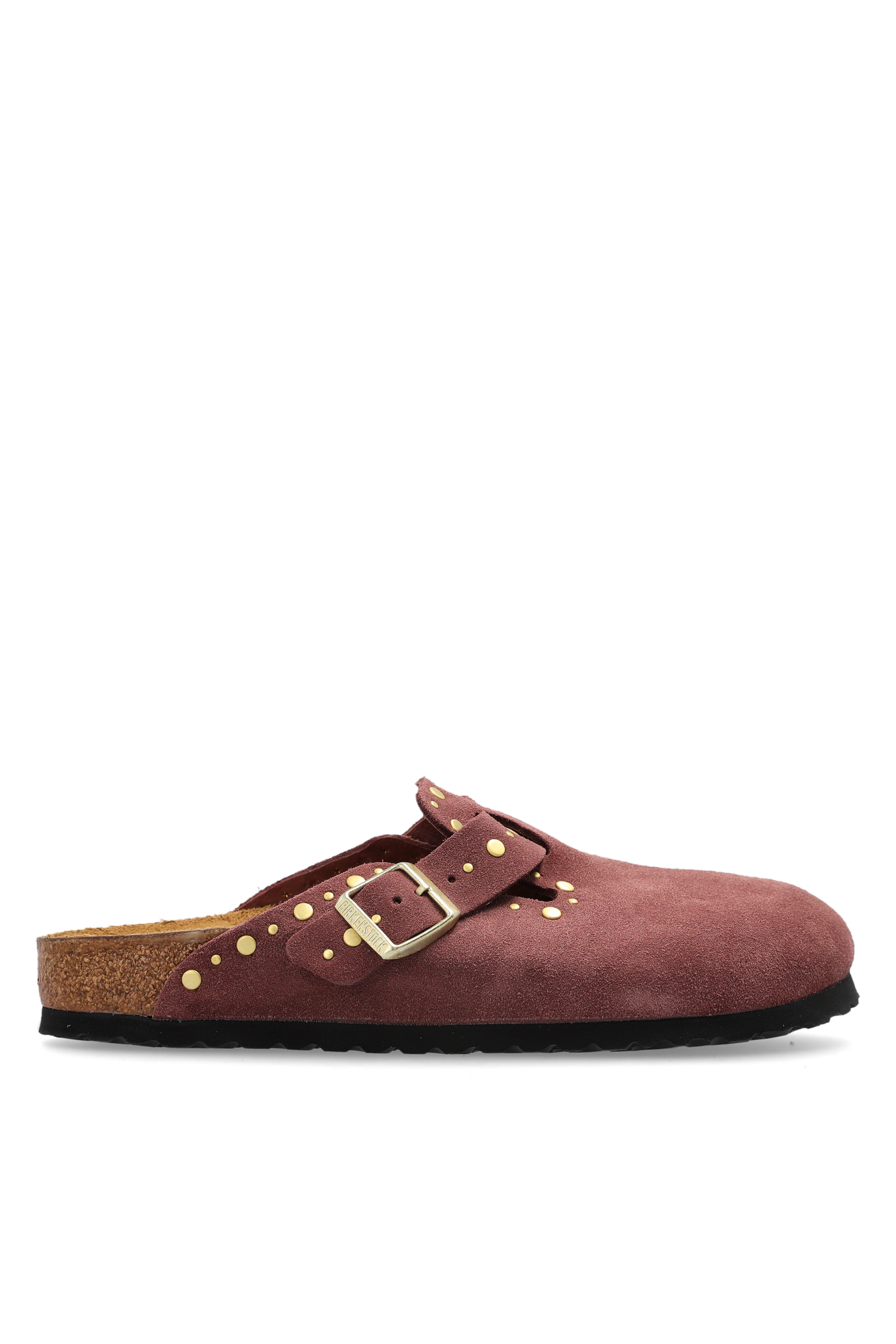 Birkenstock Klapki ‘Boston Rivet Border’, Kobiety, Różowy