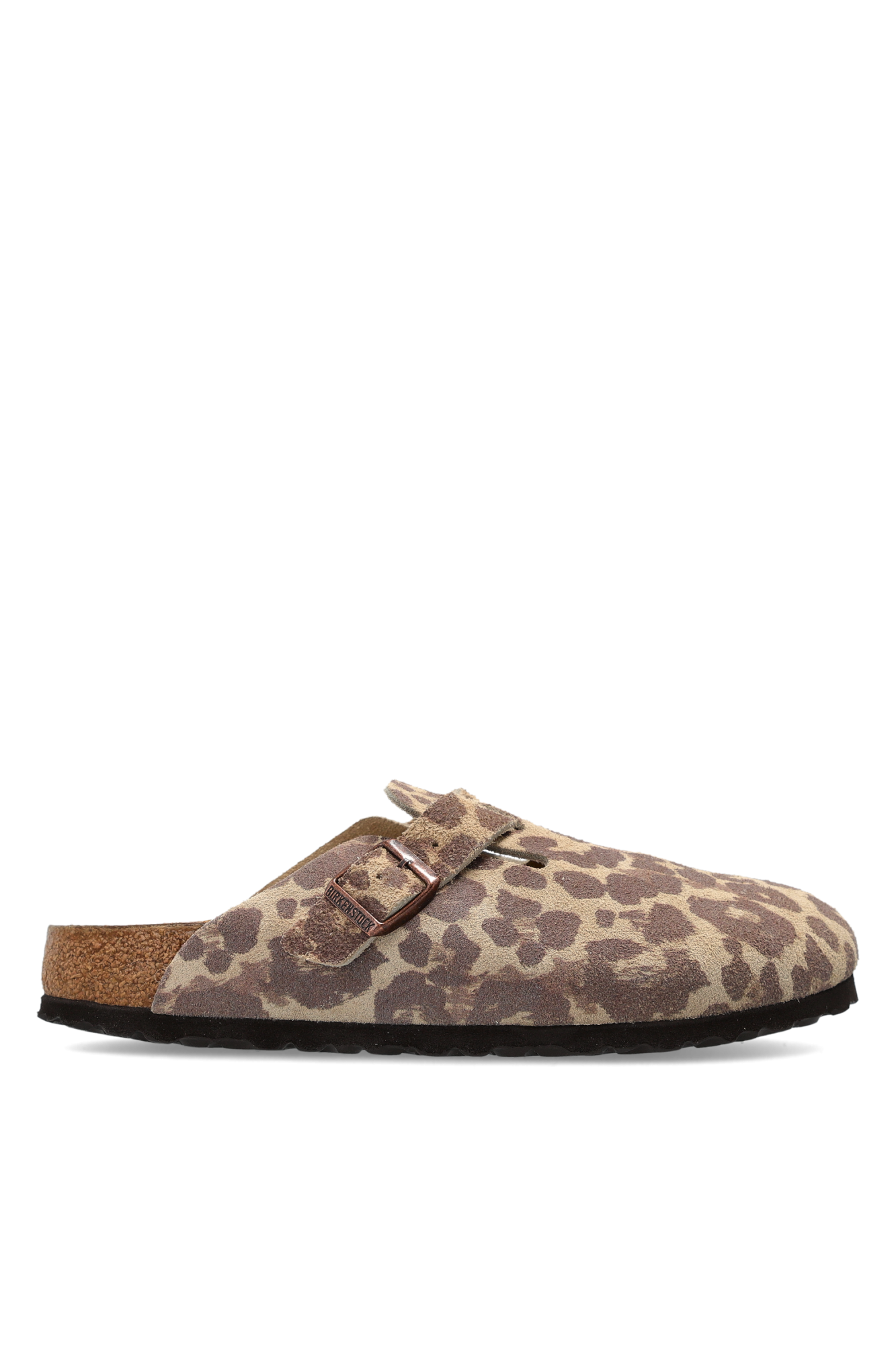 Birkenstock Klapki ‘Boston’, Kobiety, Beżowy