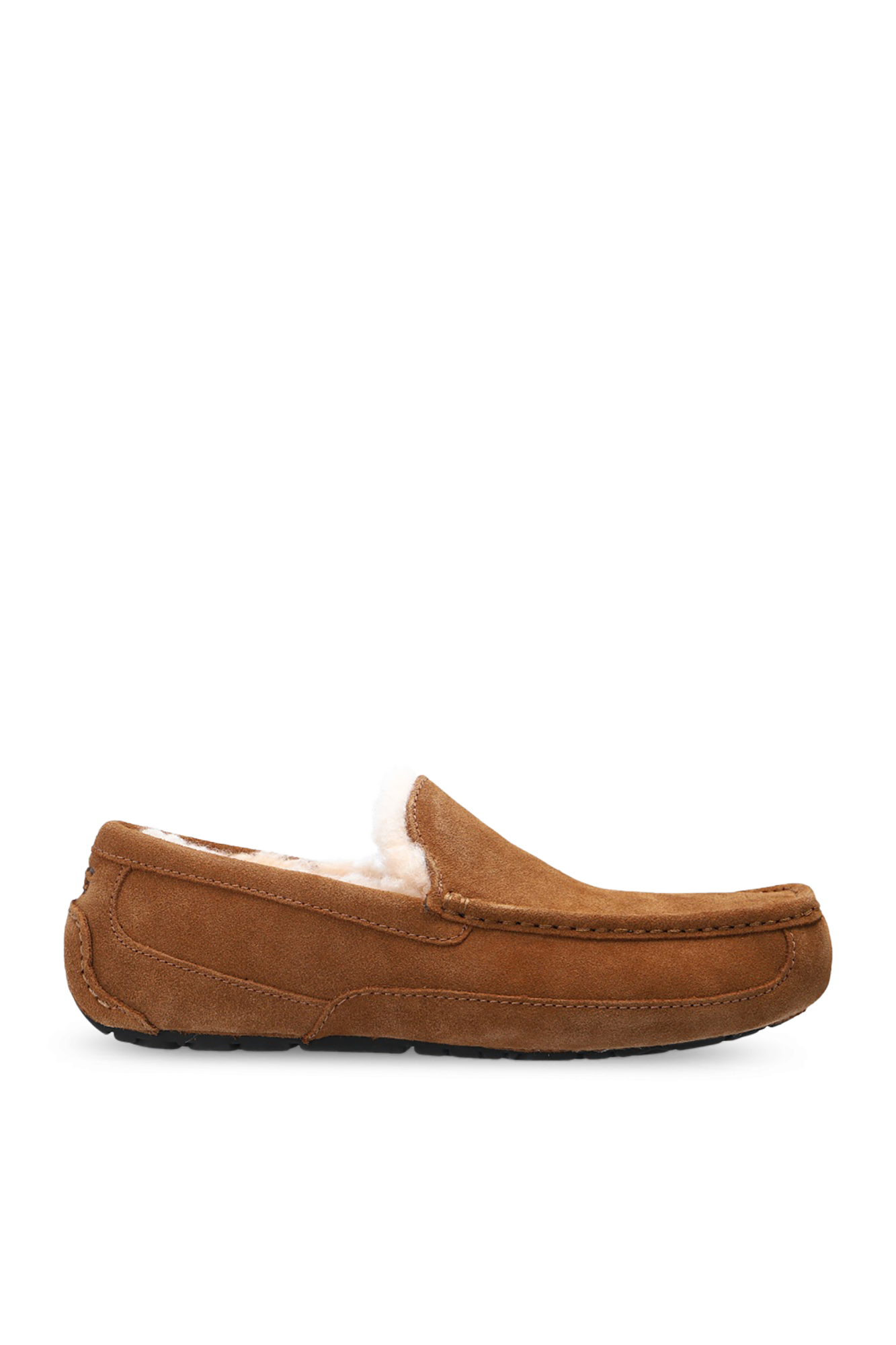 UGG Mokasyny Z Futrzanym Wykończeniem ‘M Ascot’, Mężczyźni, Brązowy