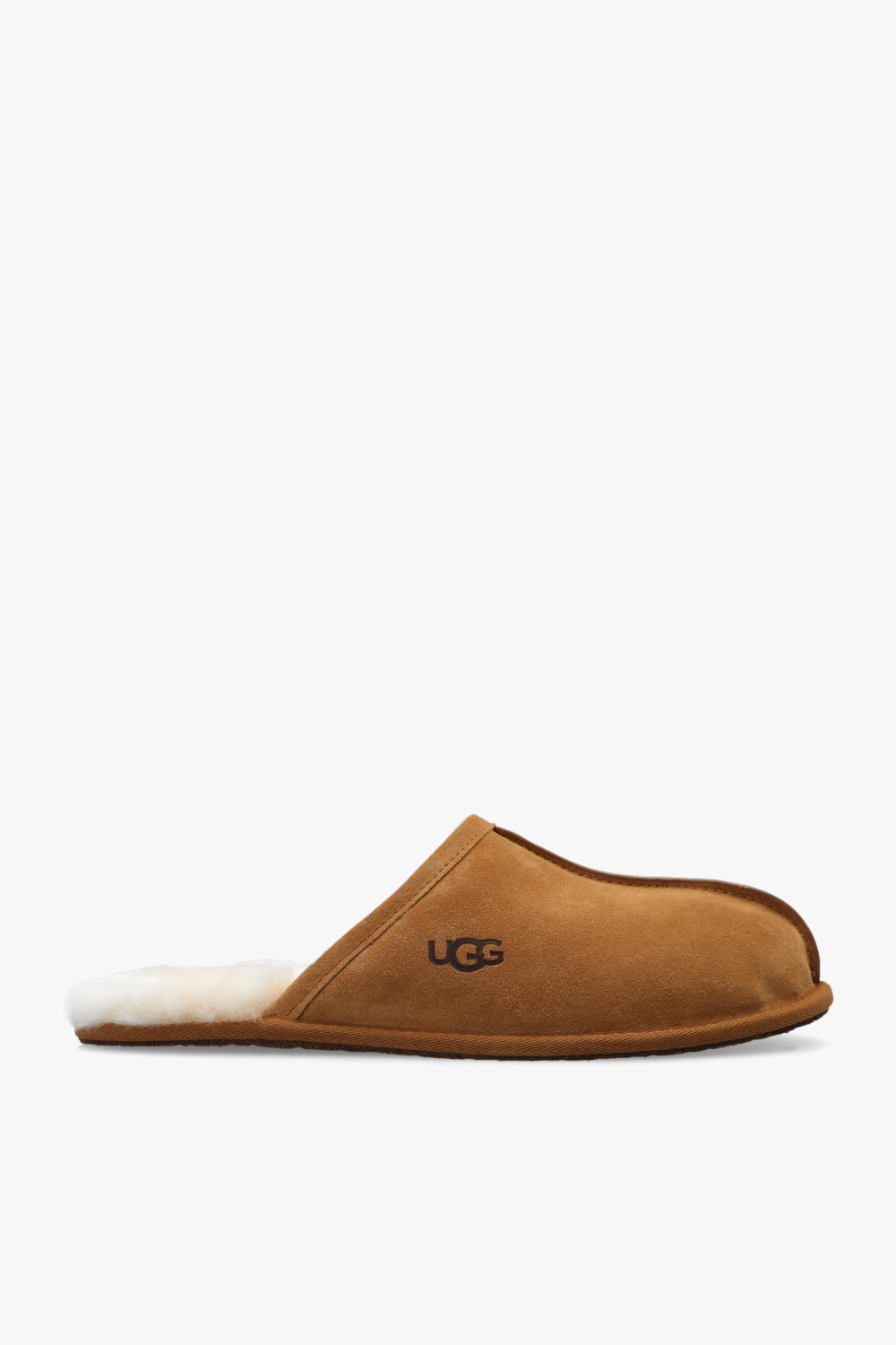 UGG Zamszowe Kapcie ‘Scuff’, Mężczyźni, Brązowy