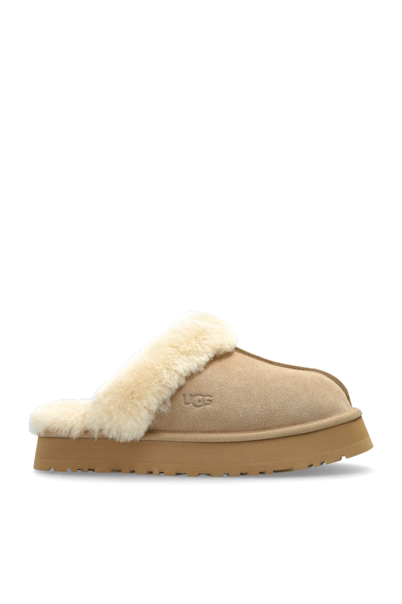 UGG Klapki `W DISQUETTE`, Kobiety, Beżowy