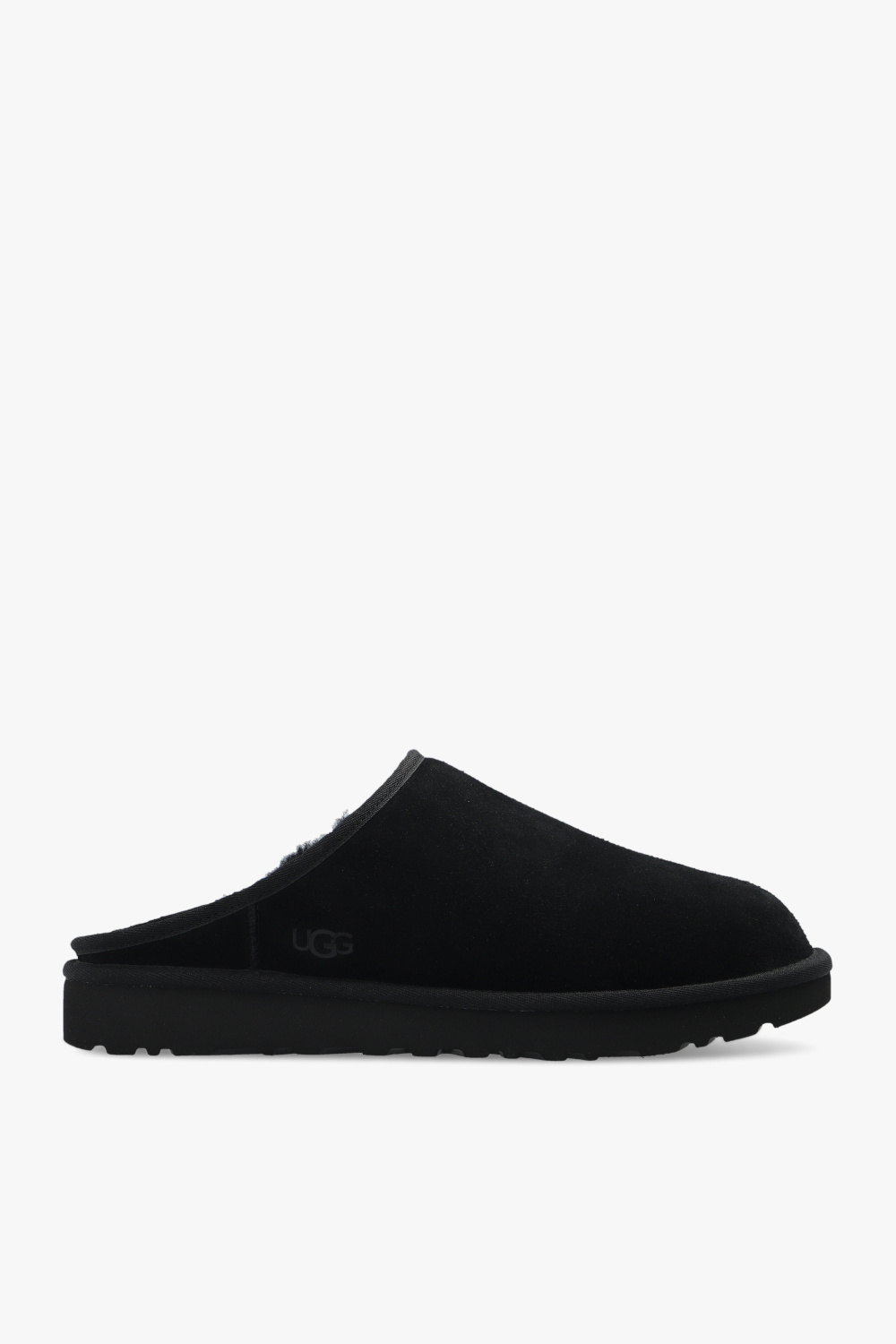 UGG Ocieplane Klapki ‘Classic Slip On’, Mężczyźni, Czarny