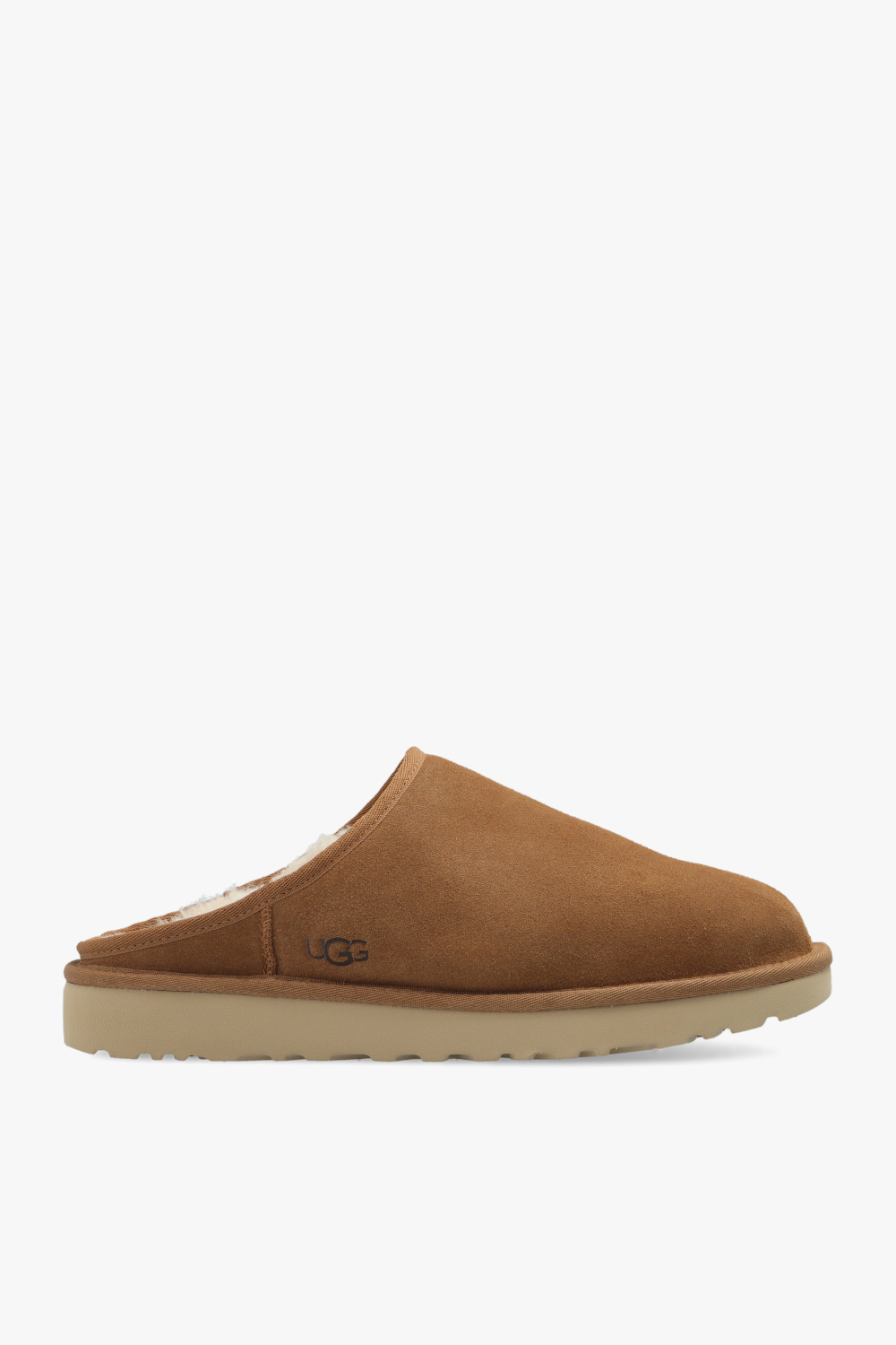 UGG Ocieplane Klapki ‘Classic Slip On’, Mężczyźni, Brązowy