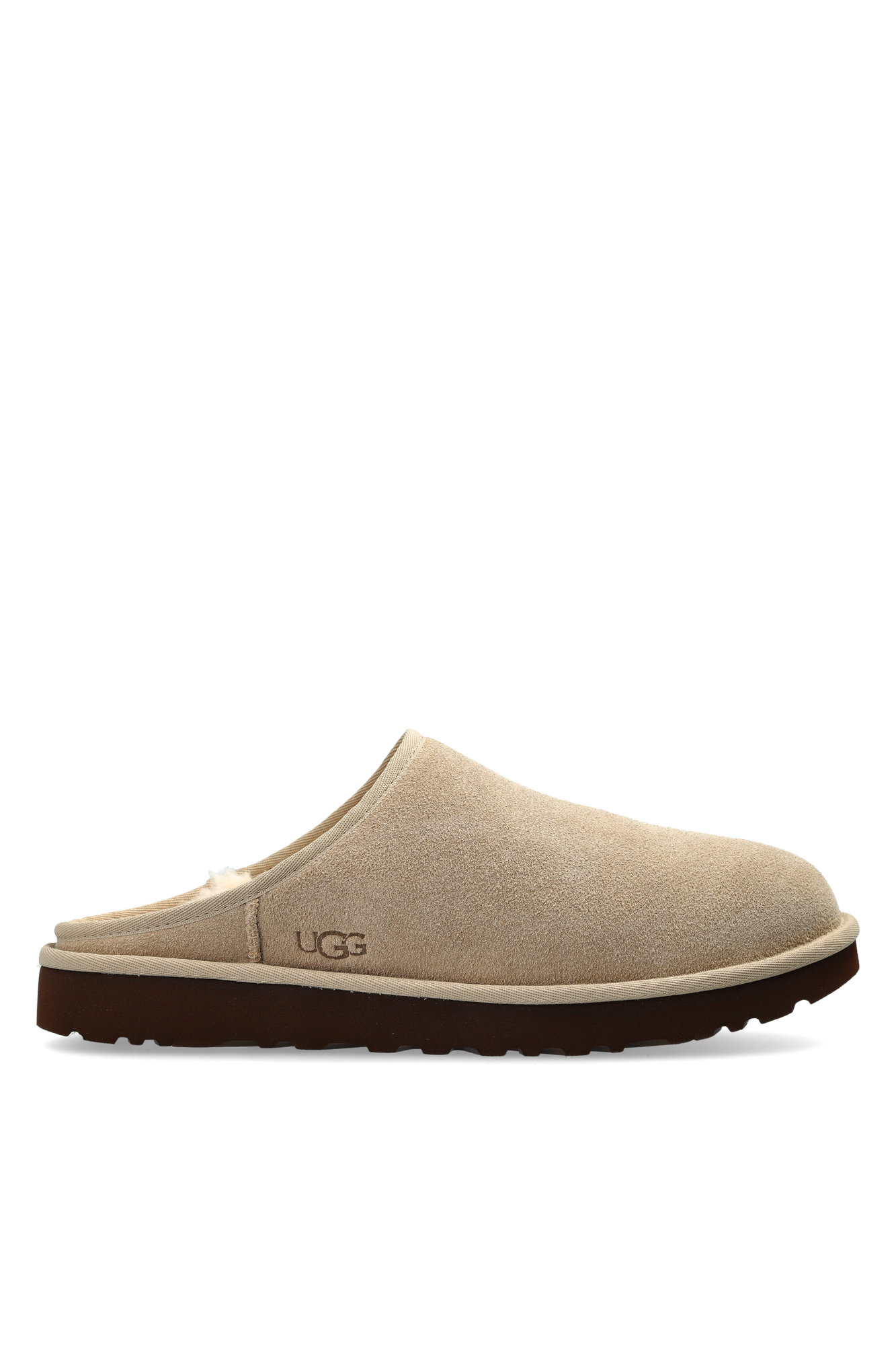 UGG Klapki ‘Classic’, Mężczyźni, Kremowy