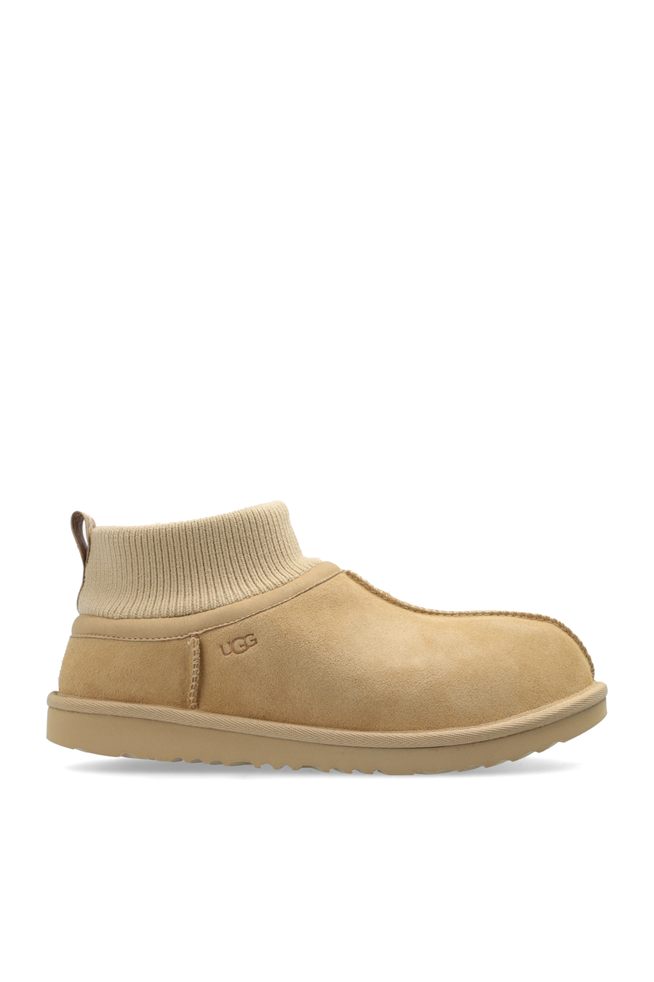 UGG Kids Śniegowce `Kids Classic Ultra Stretch Cuff`, Unisex, Beżowy
