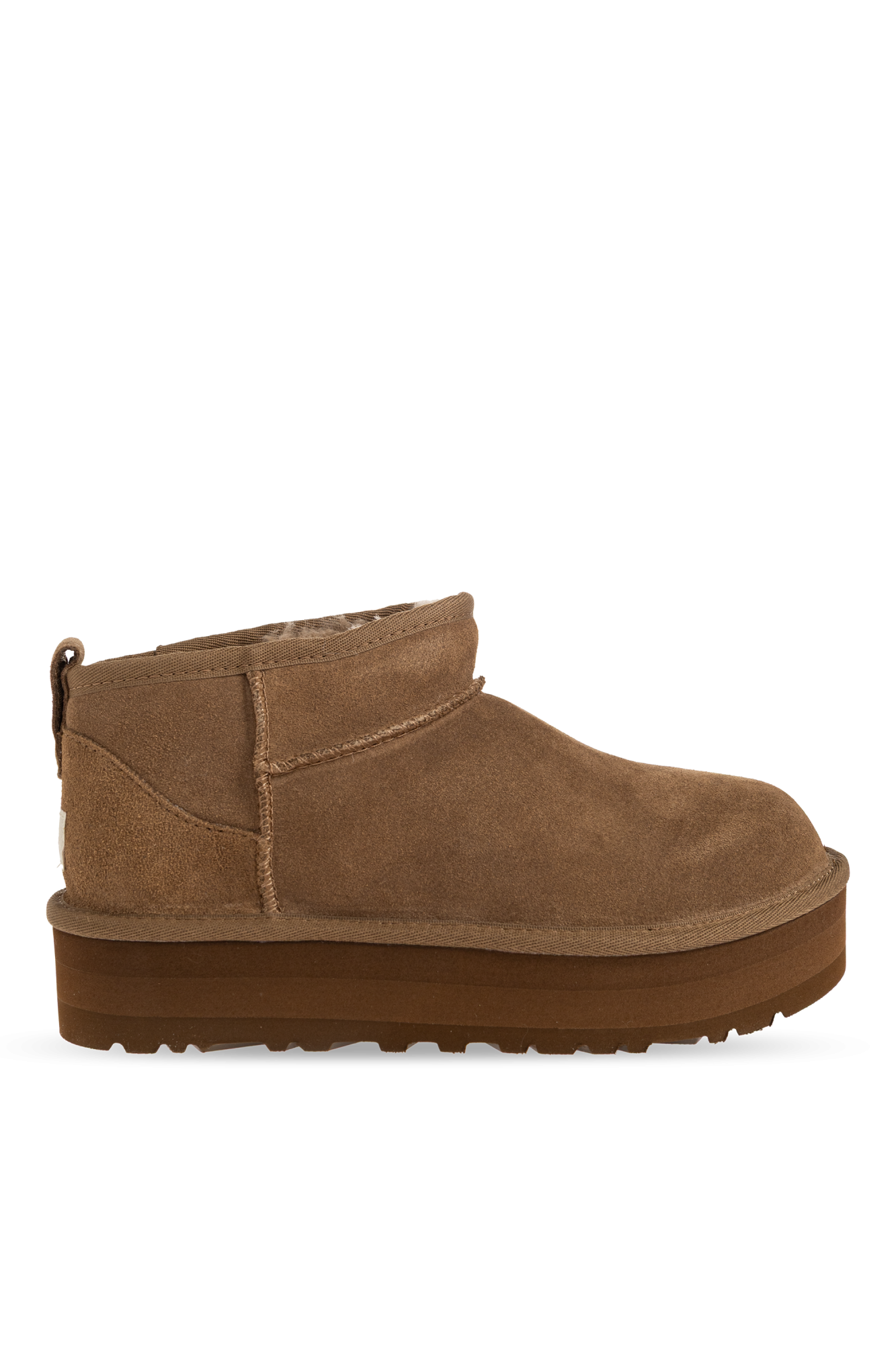 UGG Kids Śniegowce Na Platformie ‘CLASSIC ULTRA MINI’, Unisex, Brązowy