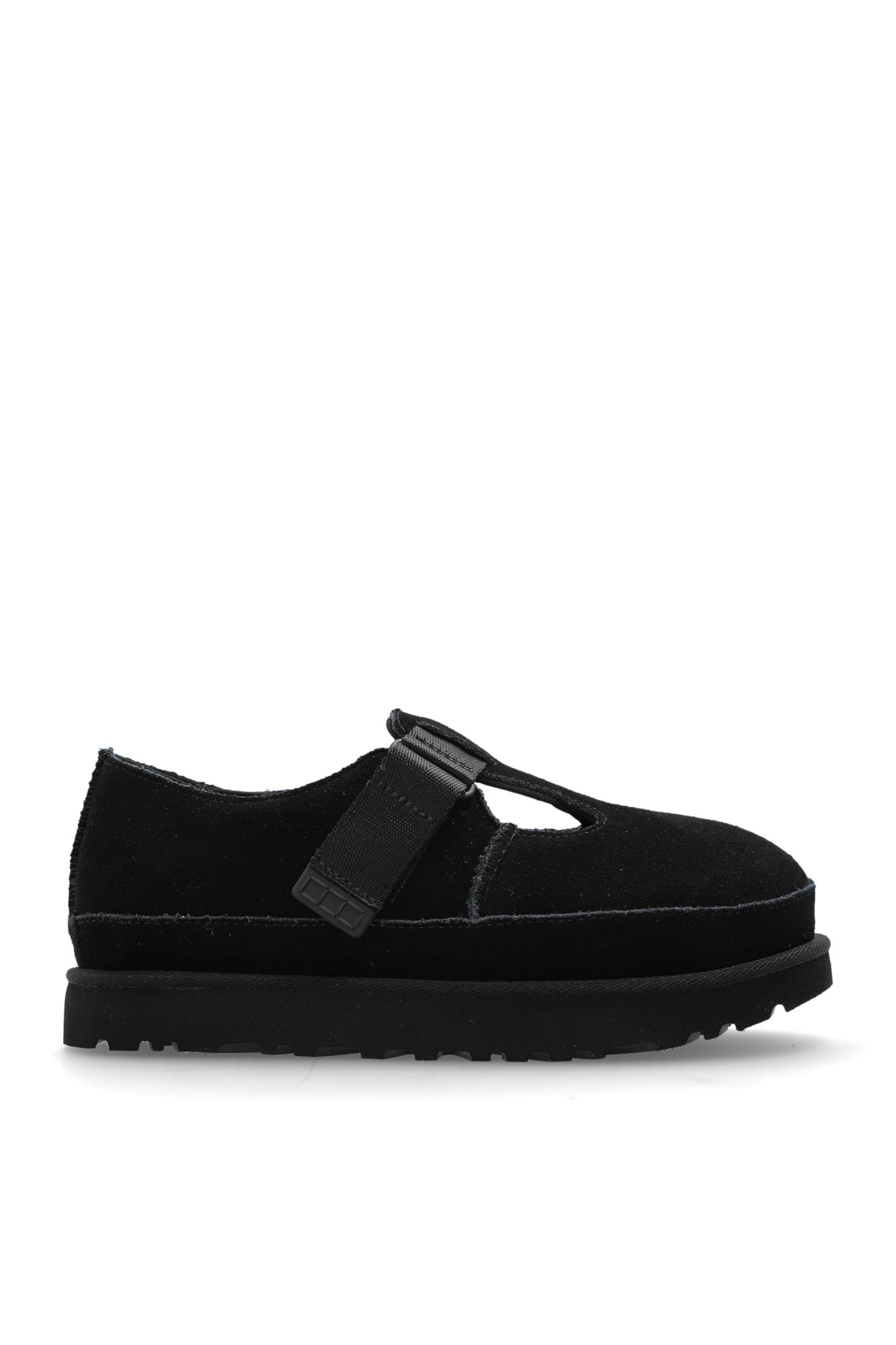 UGG Zamszowe Buty `W GOLDENSTAR MARY JANE`, Kobiety, Czarny
