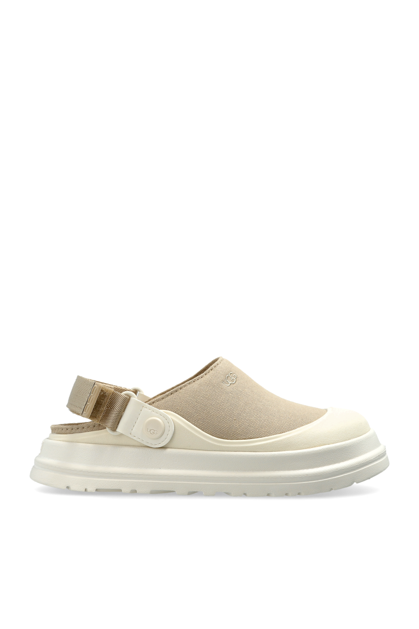 UGG Kids Buty ‘GOLDENGLOW CANVAS CLOG’, Unisex, Beżowy