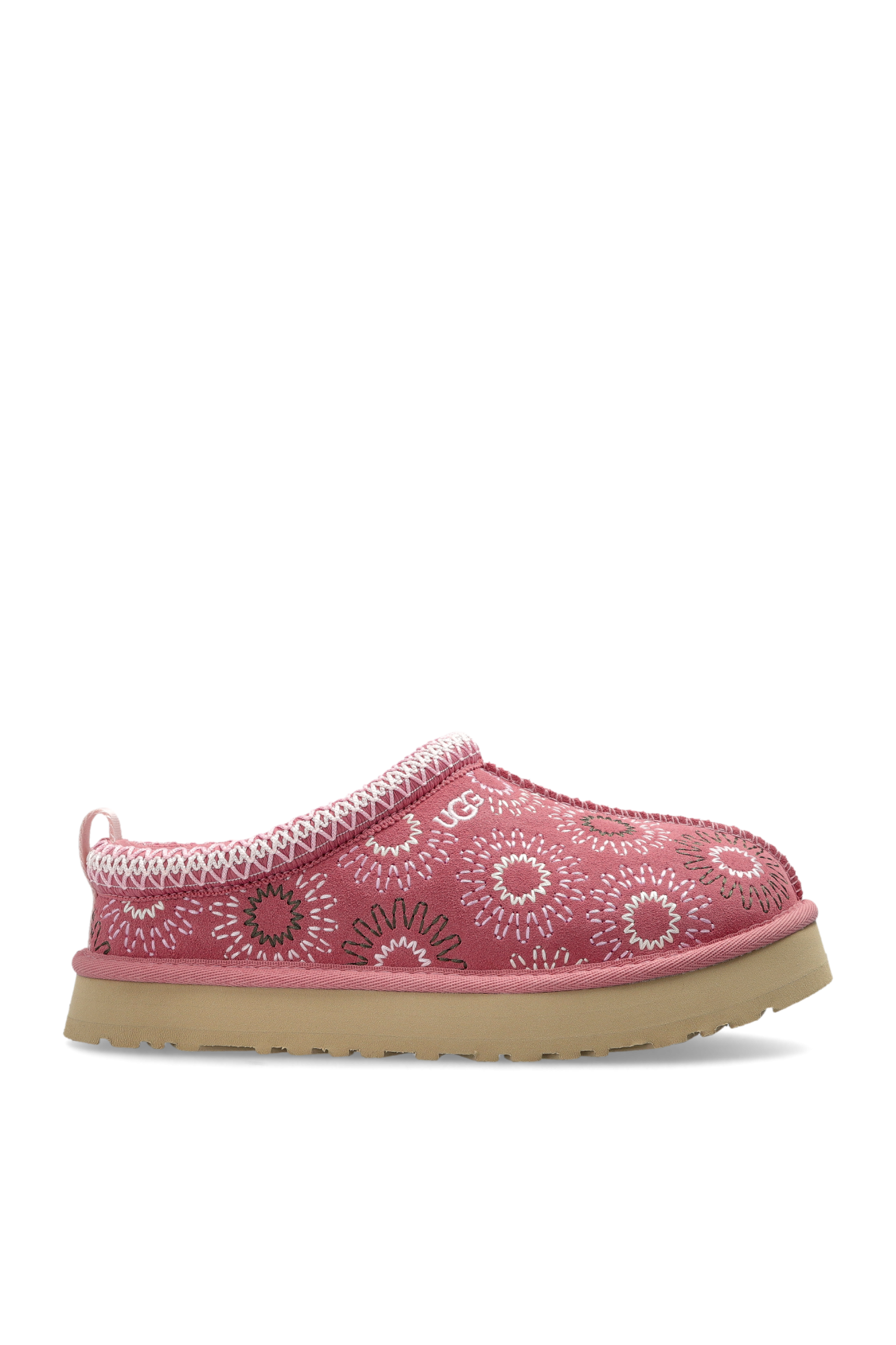 UGG Kids Klapki `TAZZ SUN STITCH`, Unisex, Różowy
