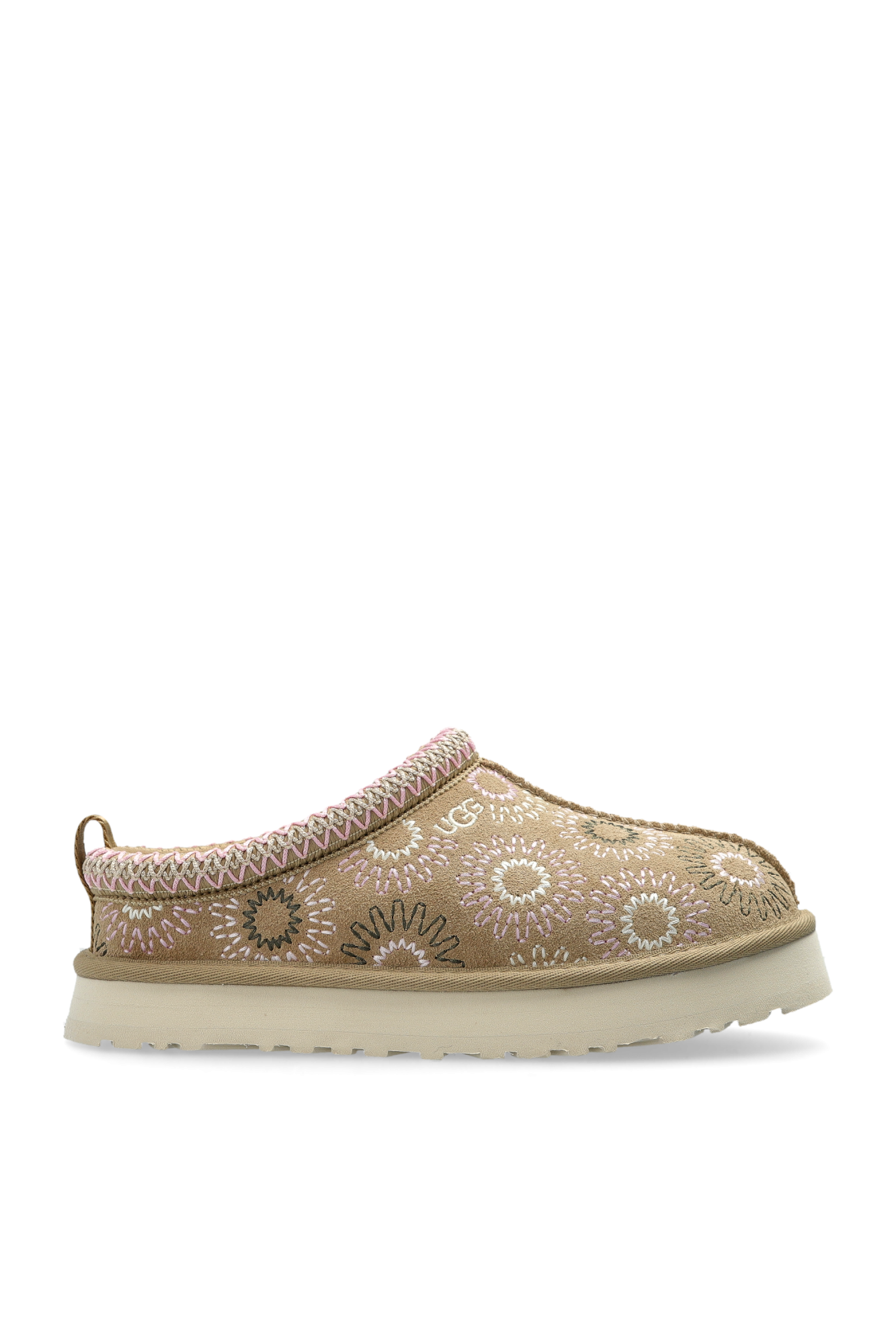 UGG Kids Klapki `TAZZ SUN STITCH`, Unisex, Beżowy