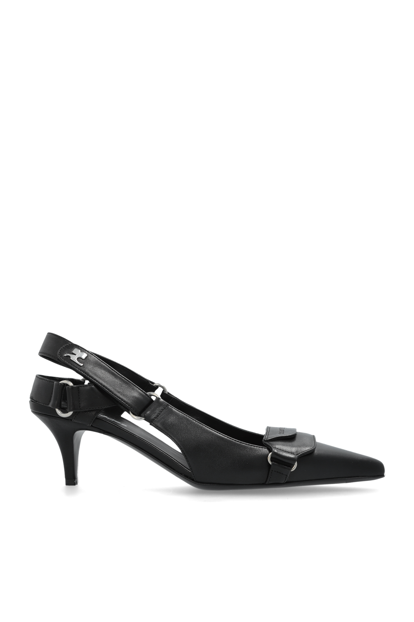 Courrèges Buty Na Obcasie, Kobiety, Czarny