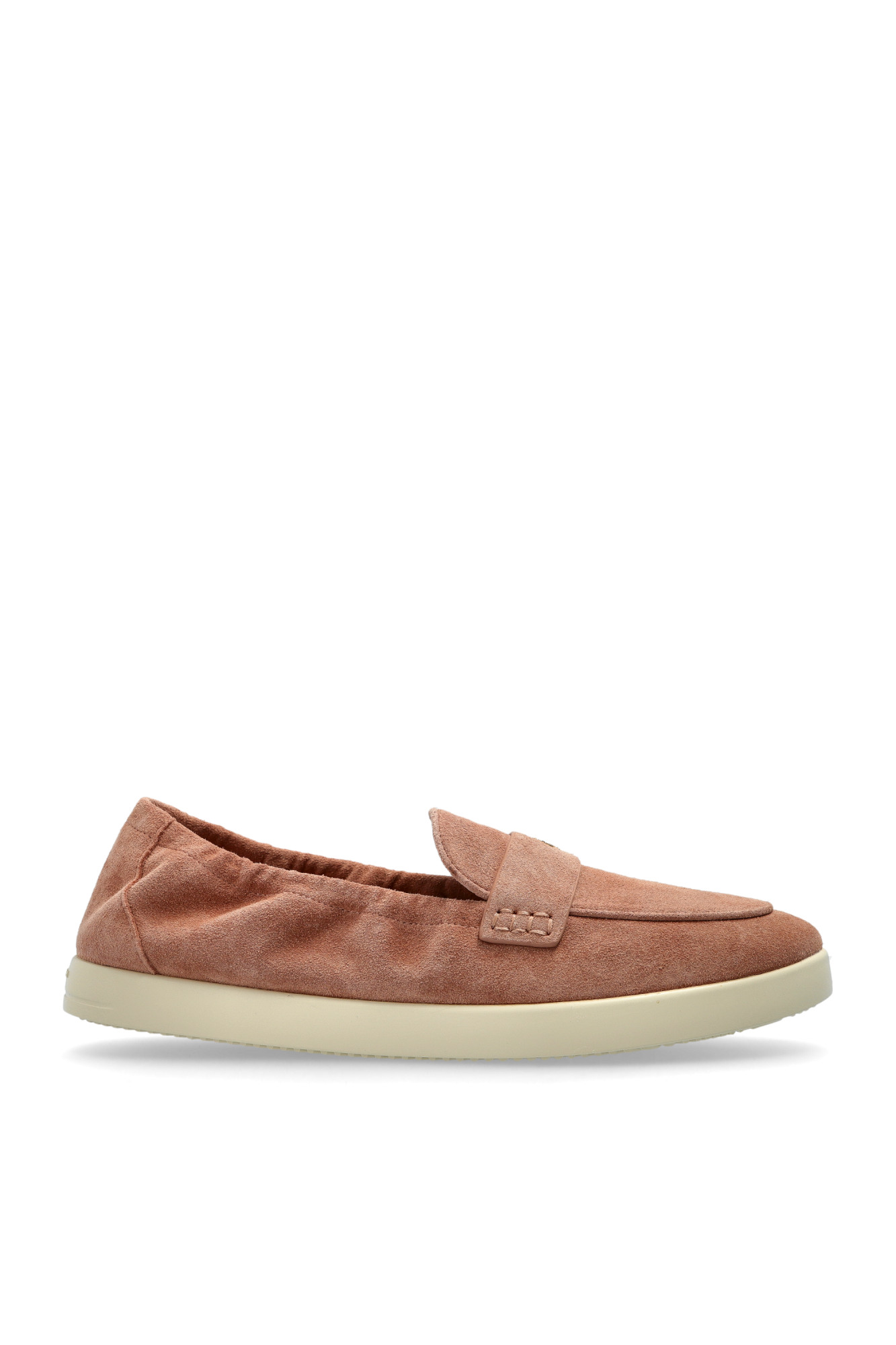 Tory Burch Zamszowe Buty Typu `loafers`, Kobiety, Różowy