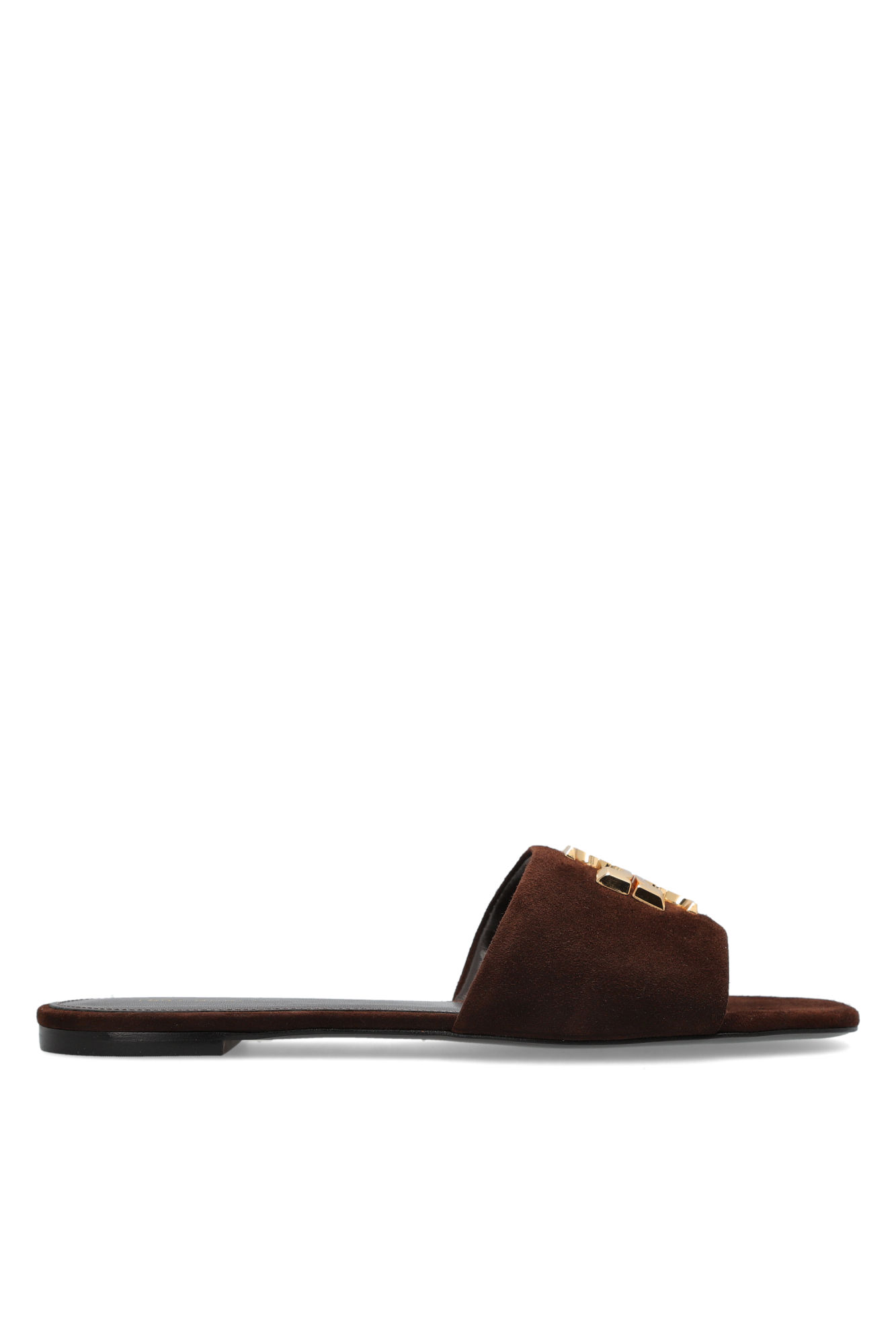 Tory Burch Klapki ‘Eleanor’, Kobiety, Brązowy