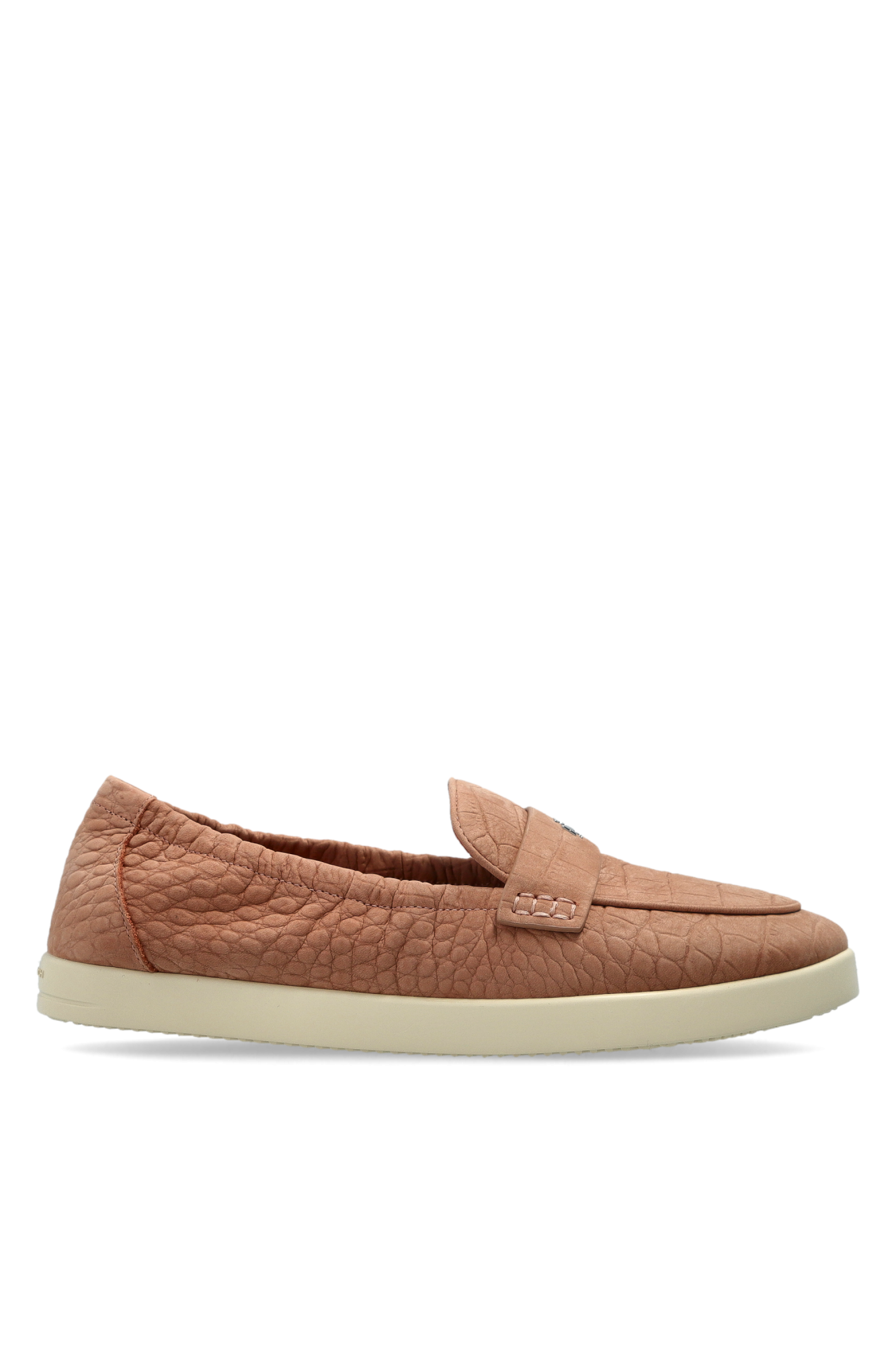 Tory Burch Zamszowe Buty Typu `loafers`, Kobiety, Różowy