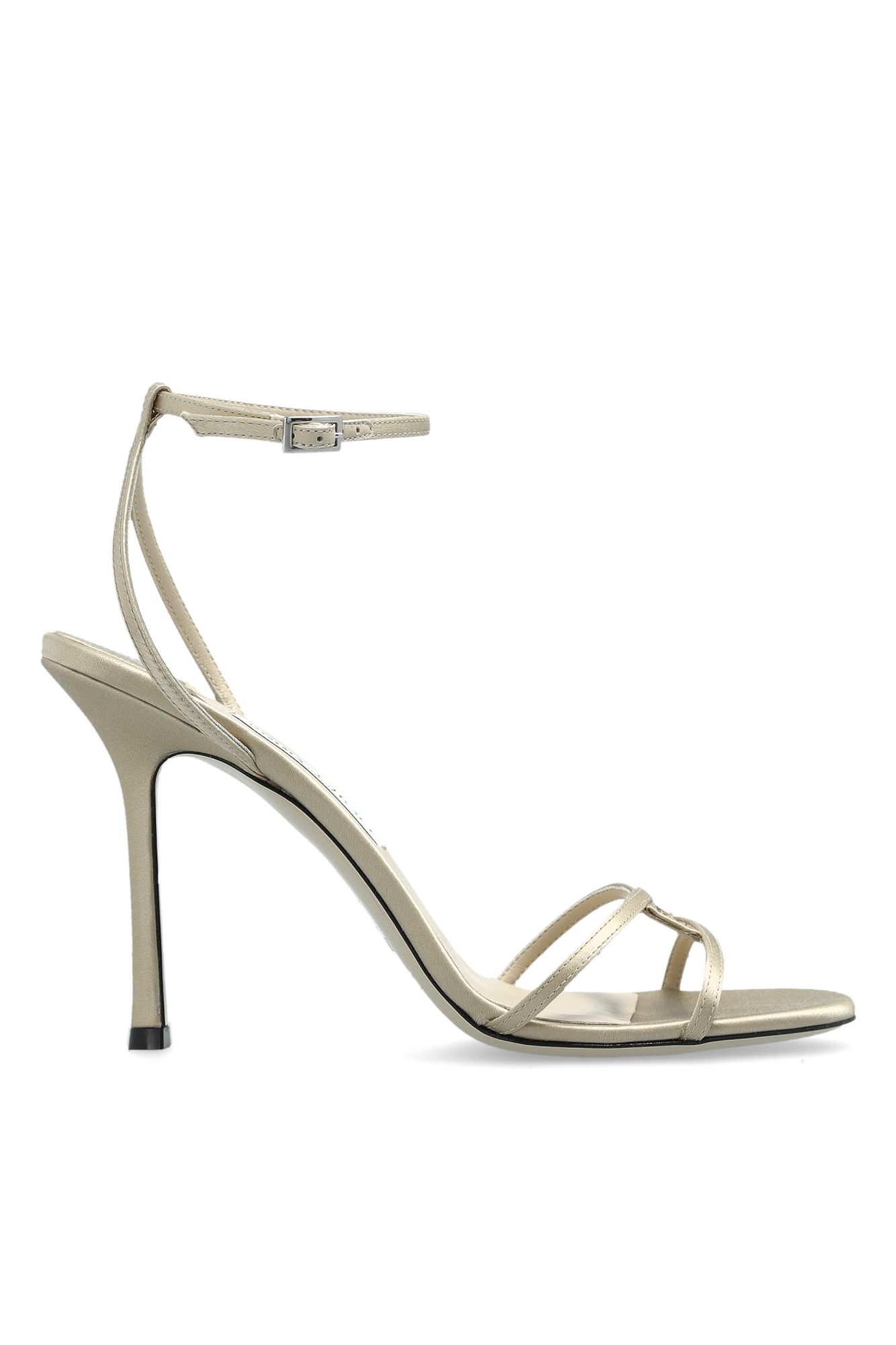 Jimmy Choo Sandały Na Obcasie ‘1998 Leo 100’, Kobiety, Złoty