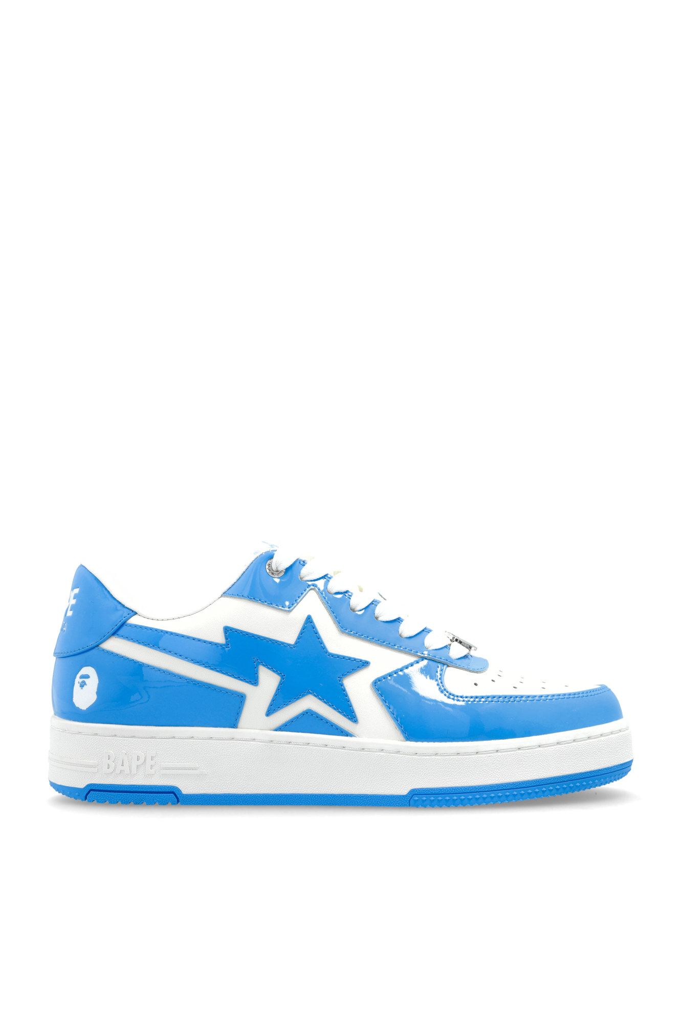 A BATHING APE® Buty Sportowe  Z Logo, Kobiety, Niebieski