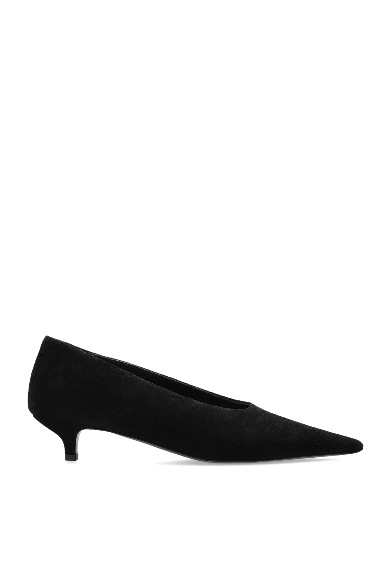 TOTEME Zamszowe Buty Na Obcasie, Kobiety, Czarny